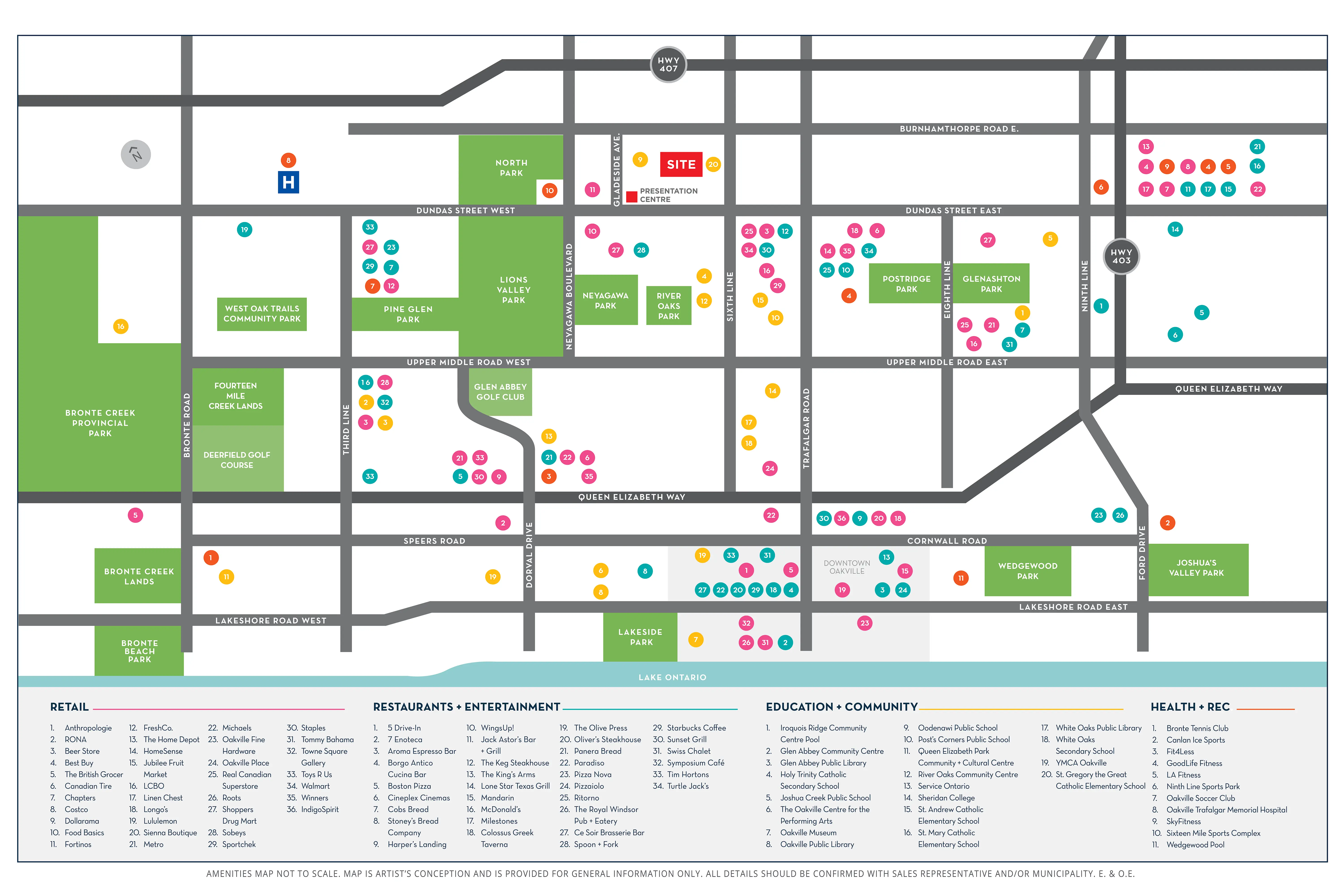 Ivy Rouge Amenities Map