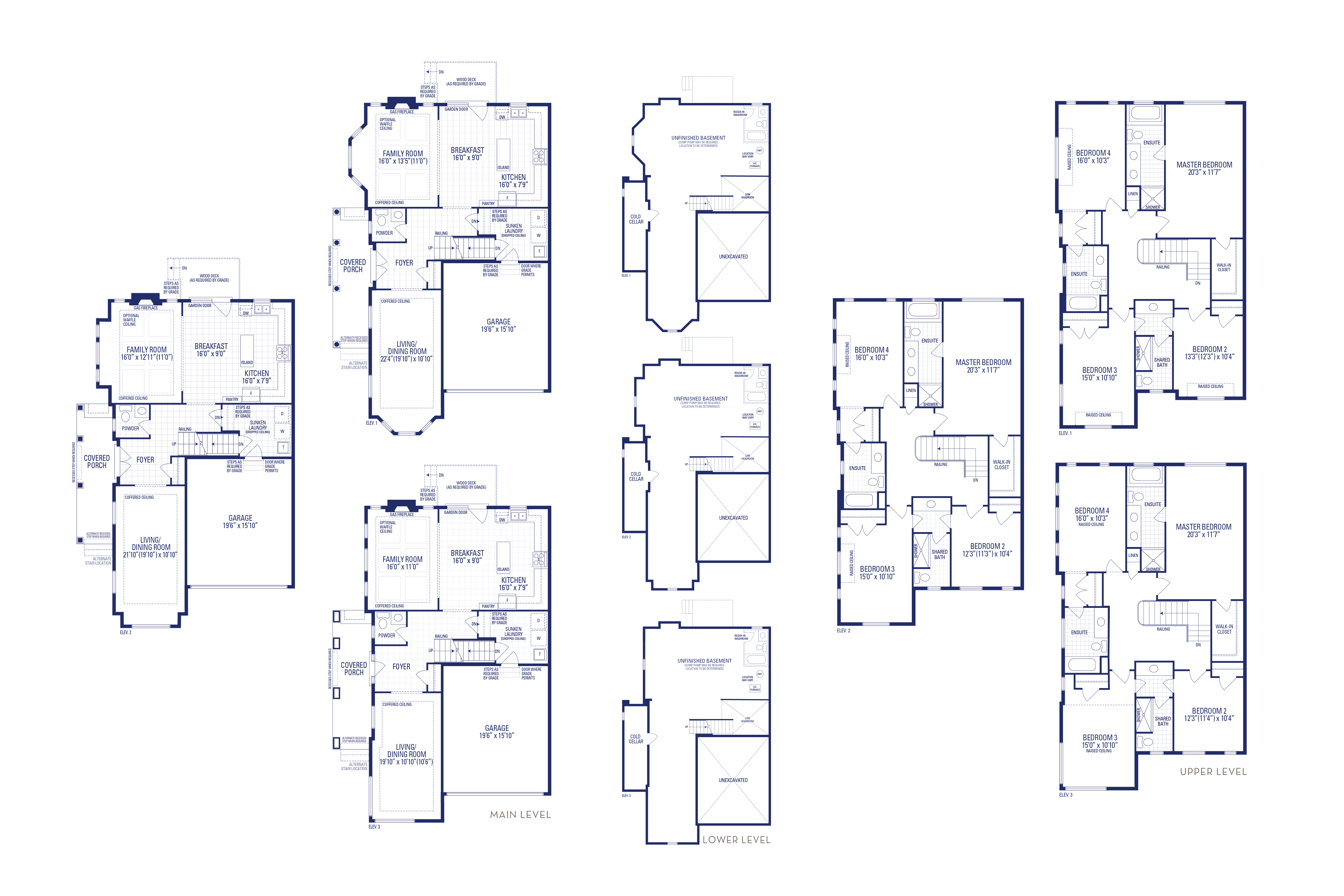 Bentley 12 Elev. 3 Floorplan