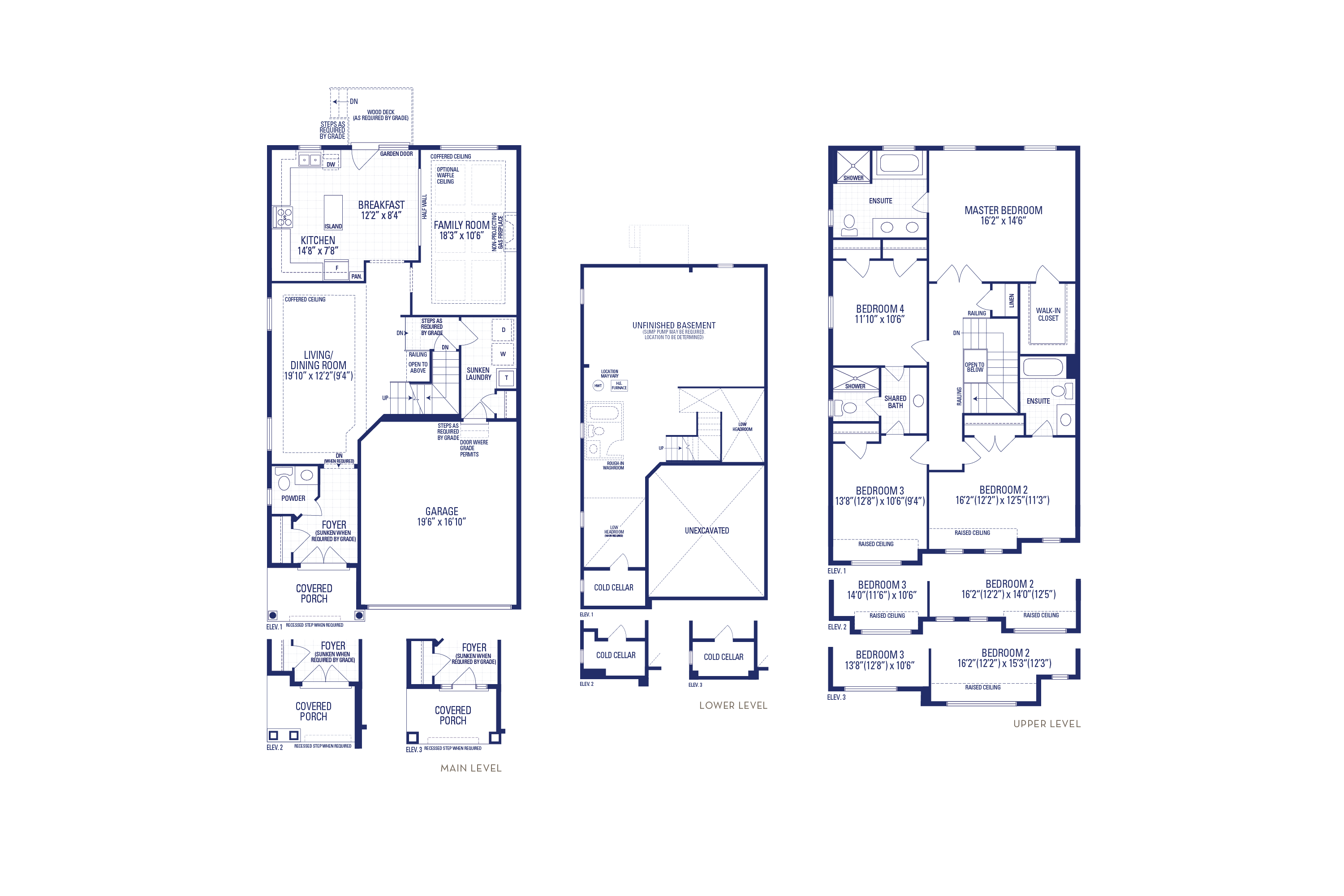 Bentley 4 Elev. 3 Floorplan