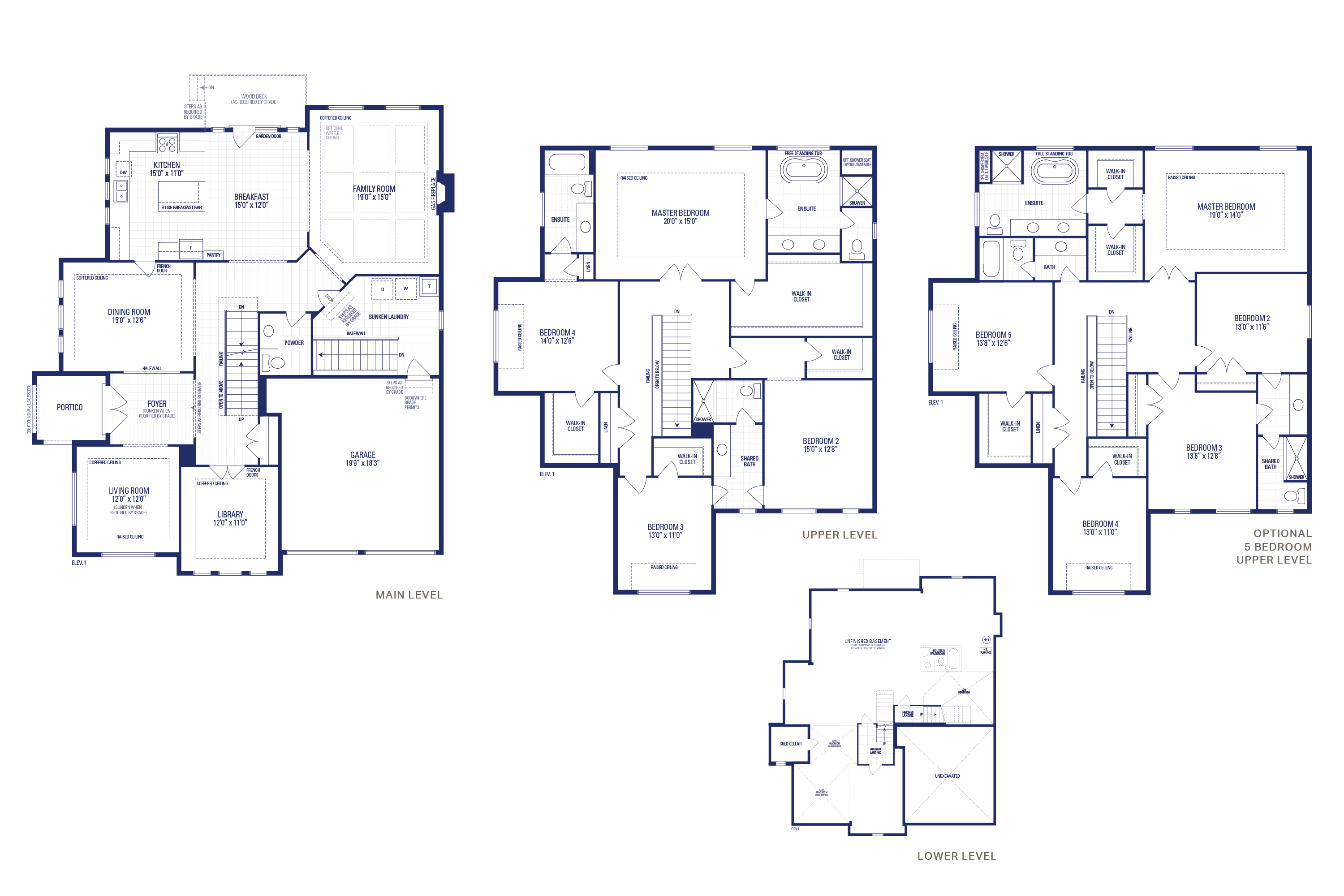 Dynasty 12 Elev. 1 Floorplan