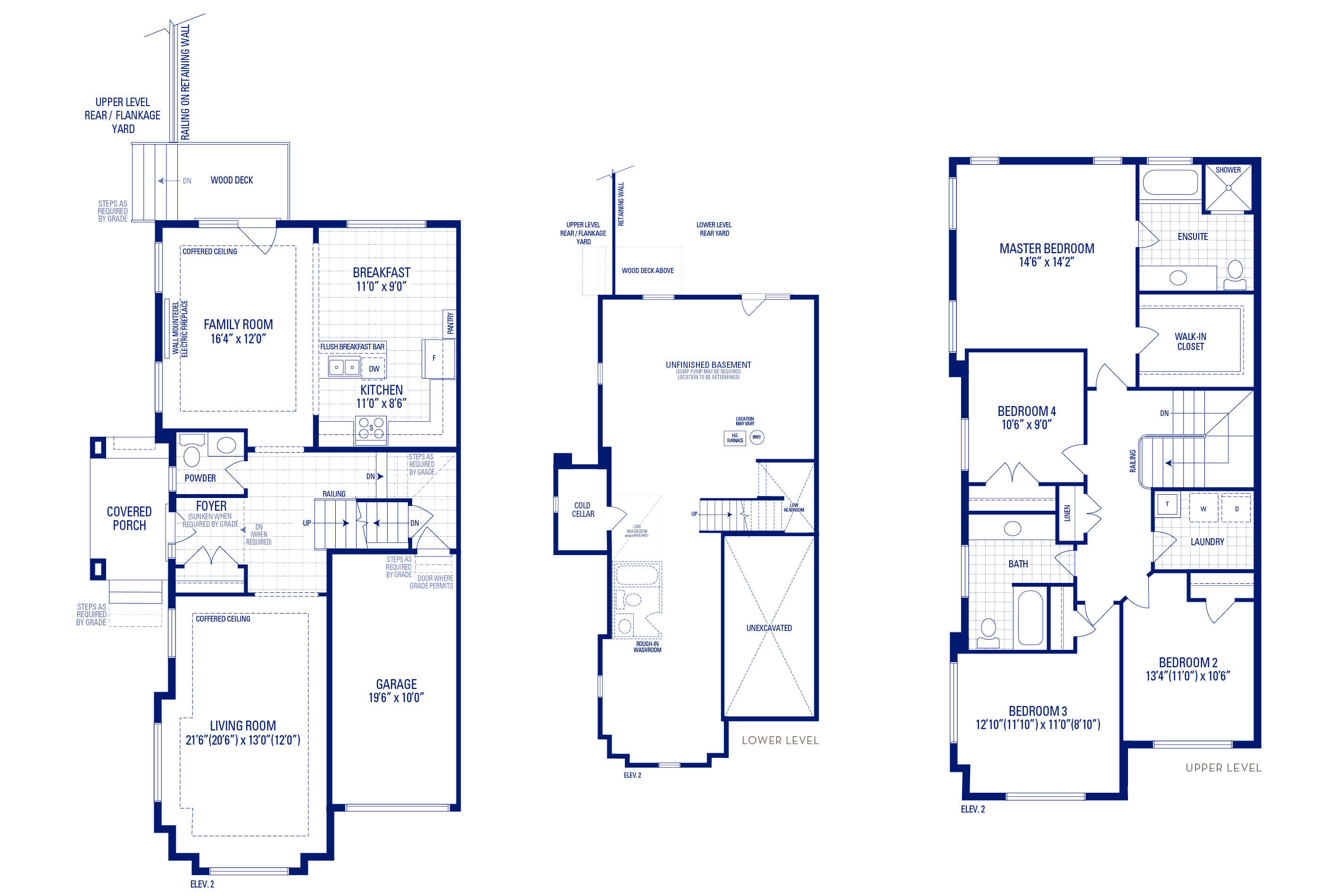 Elora 12 Elev. 2 (Flankage) Floorplan