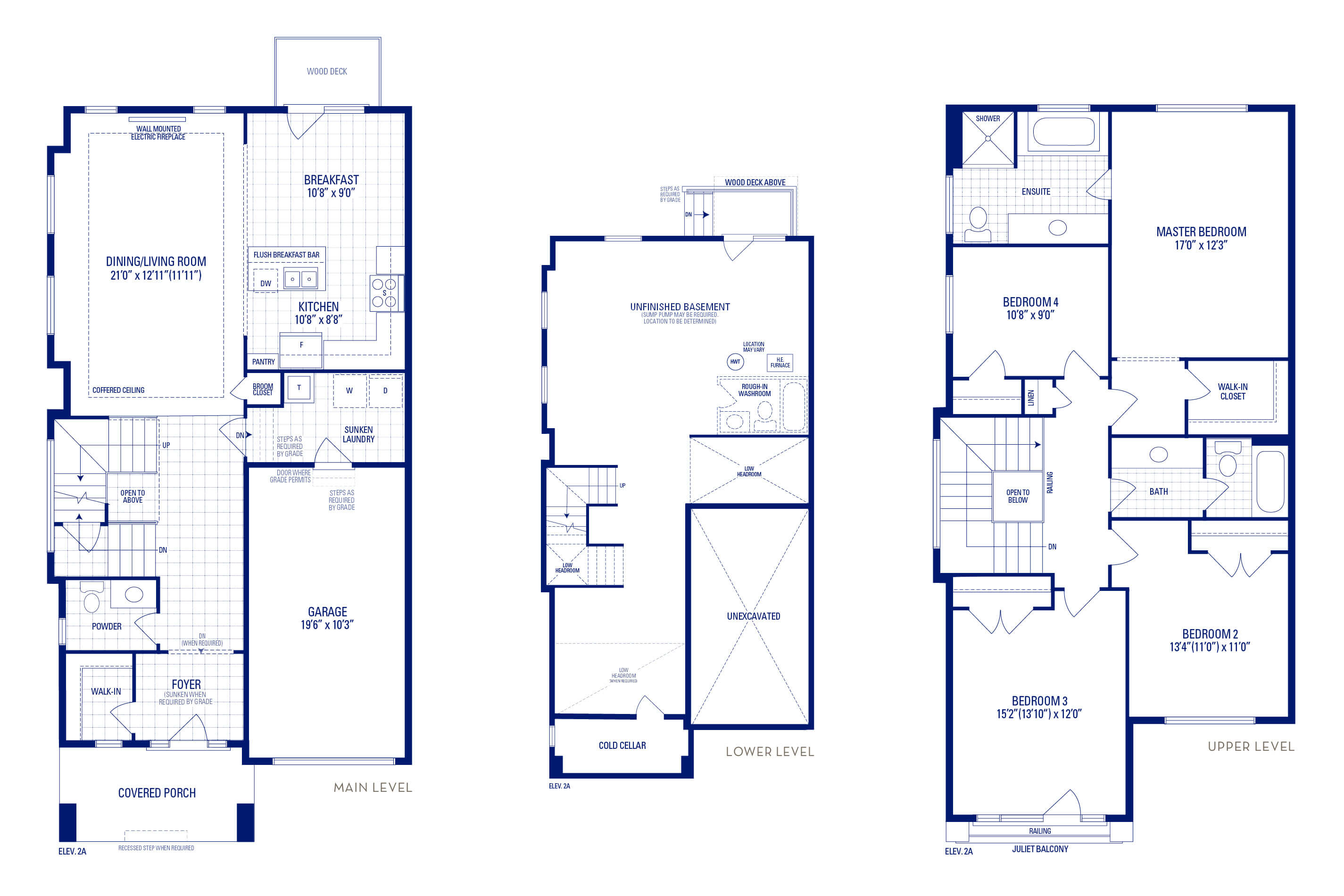 Elora 03 Elev. 2A Floorplan