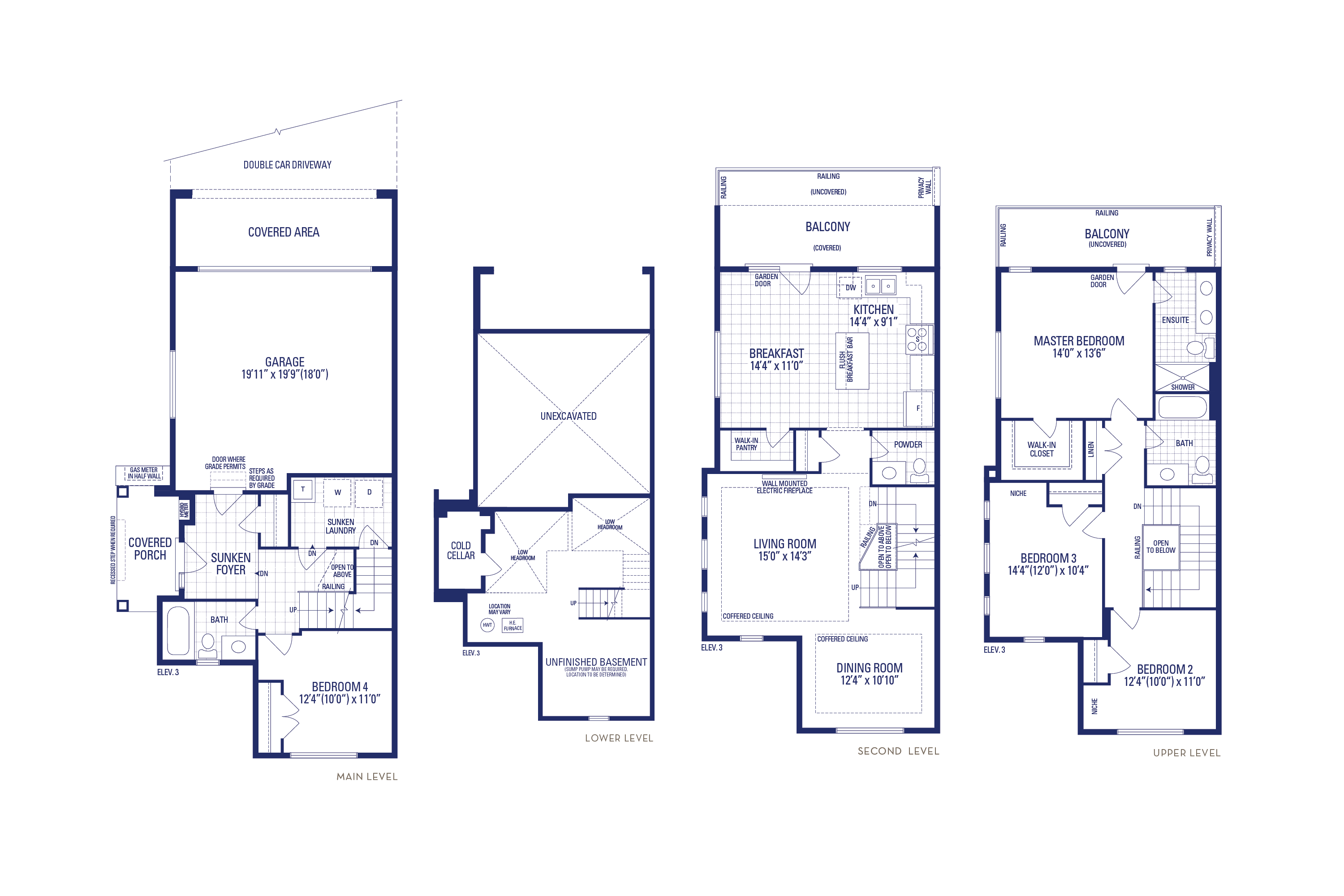Encore 18 Elev. 3 Floorplan