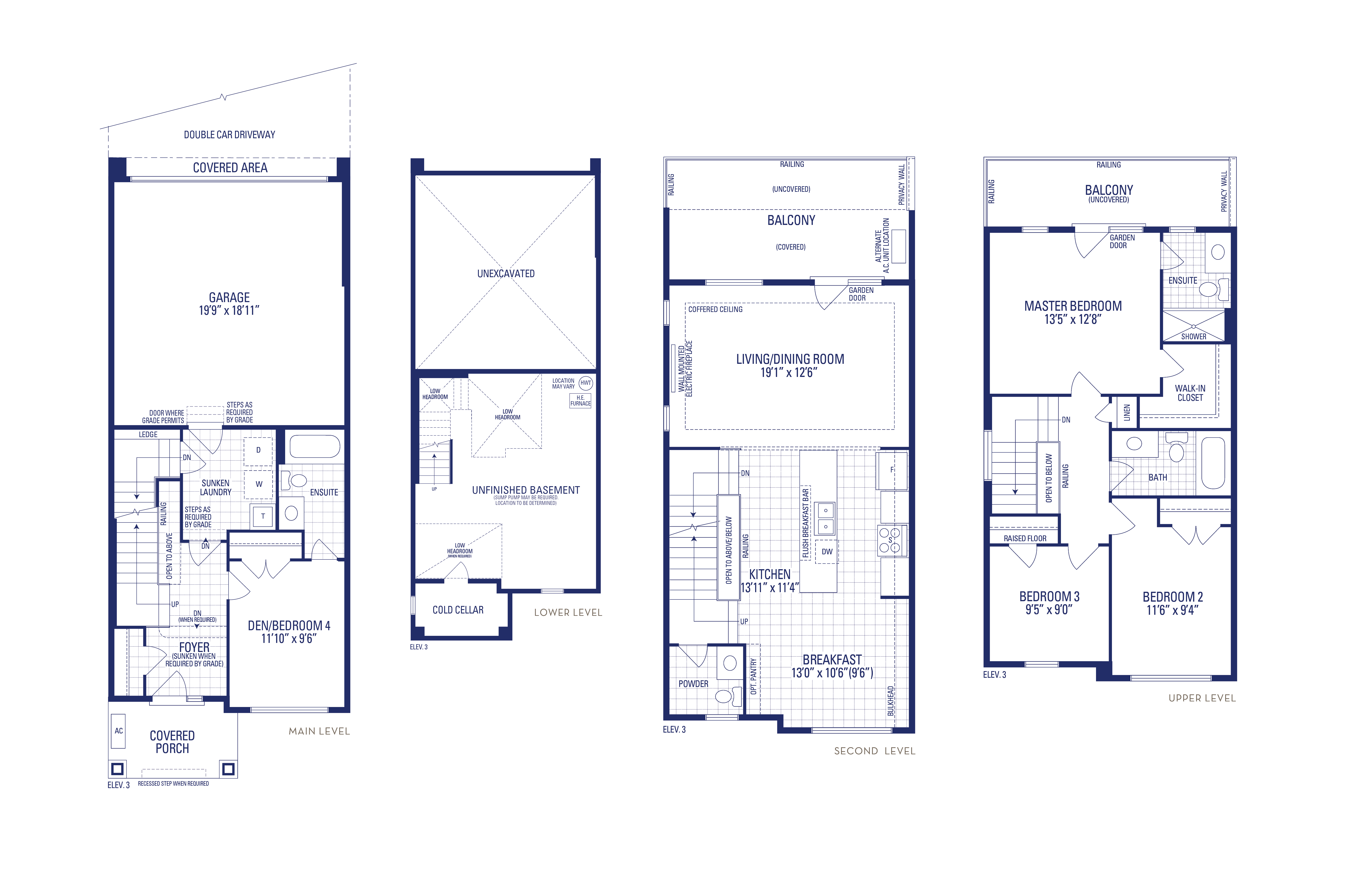 Encore 1E Elev. 3 Floorplan