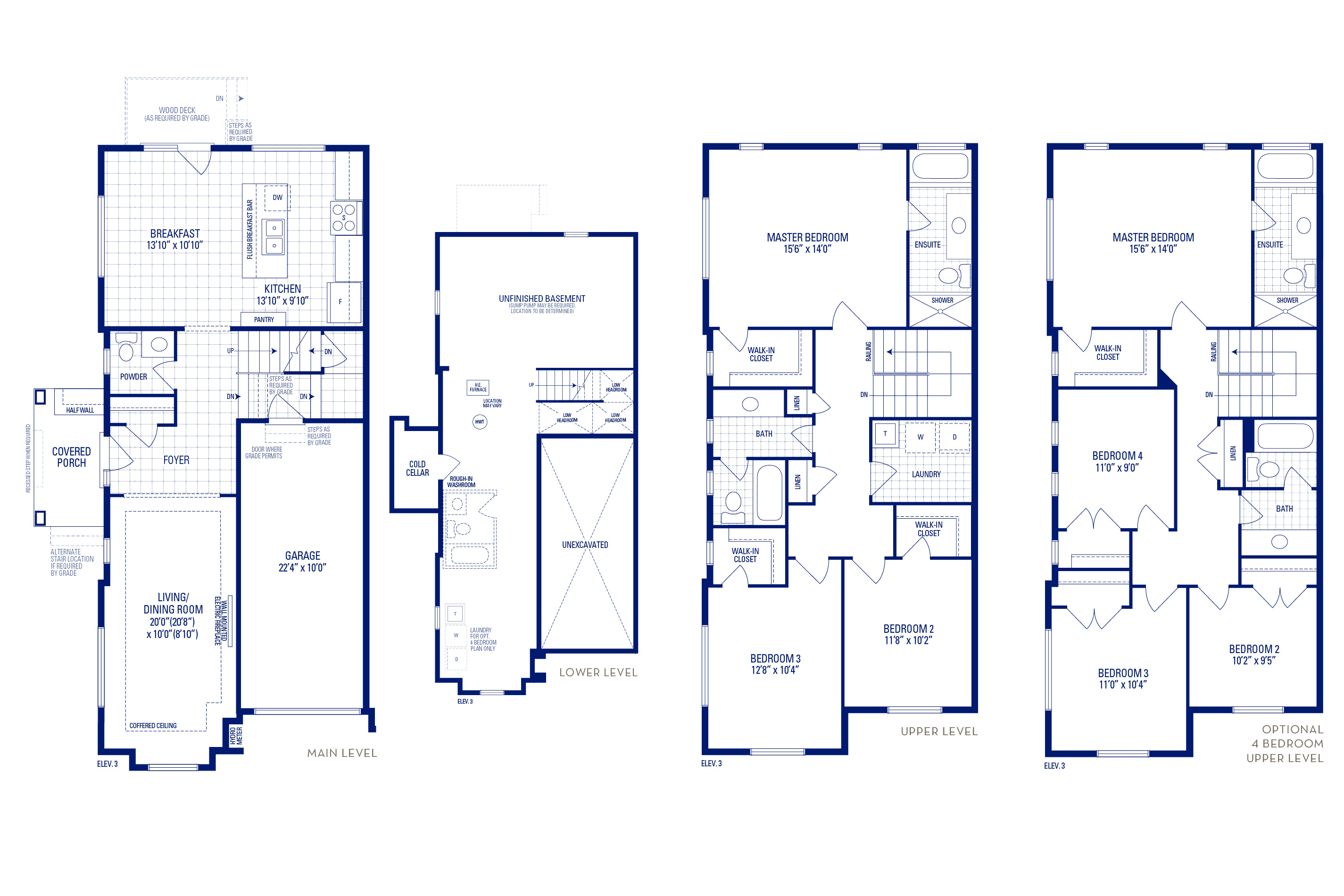 Glendale 12 Elev. 3 Floorplan