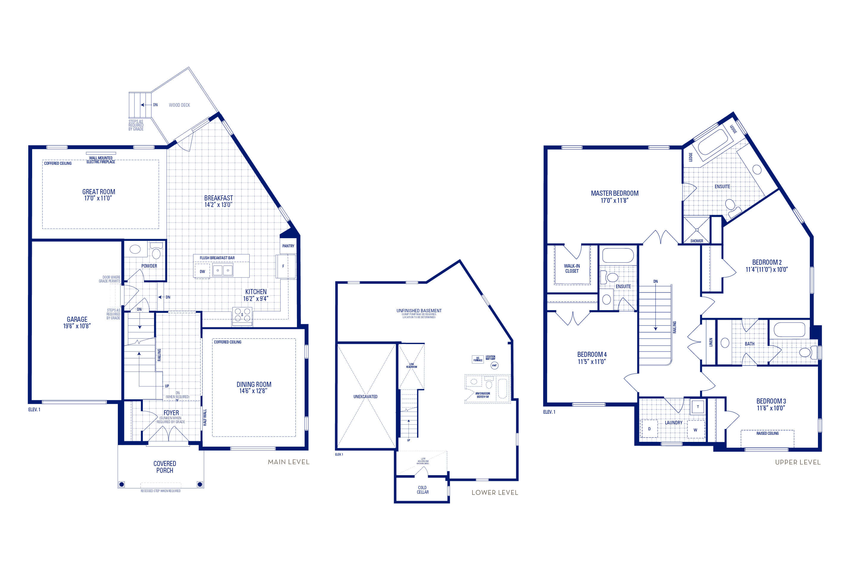 Glendale 14 Elev. 1 Floorplan