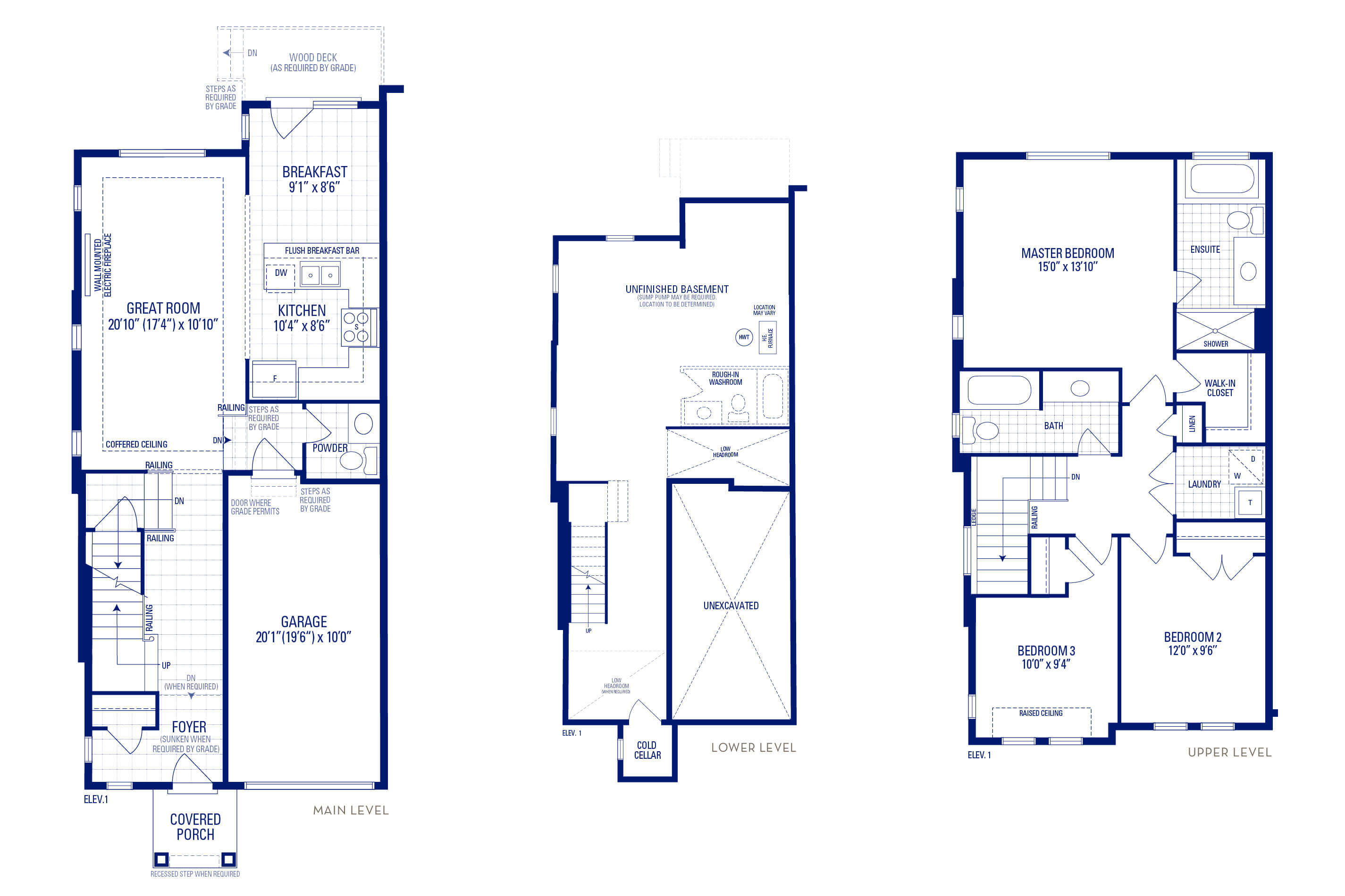 Glendale 20 Elev. 1 Floorplan