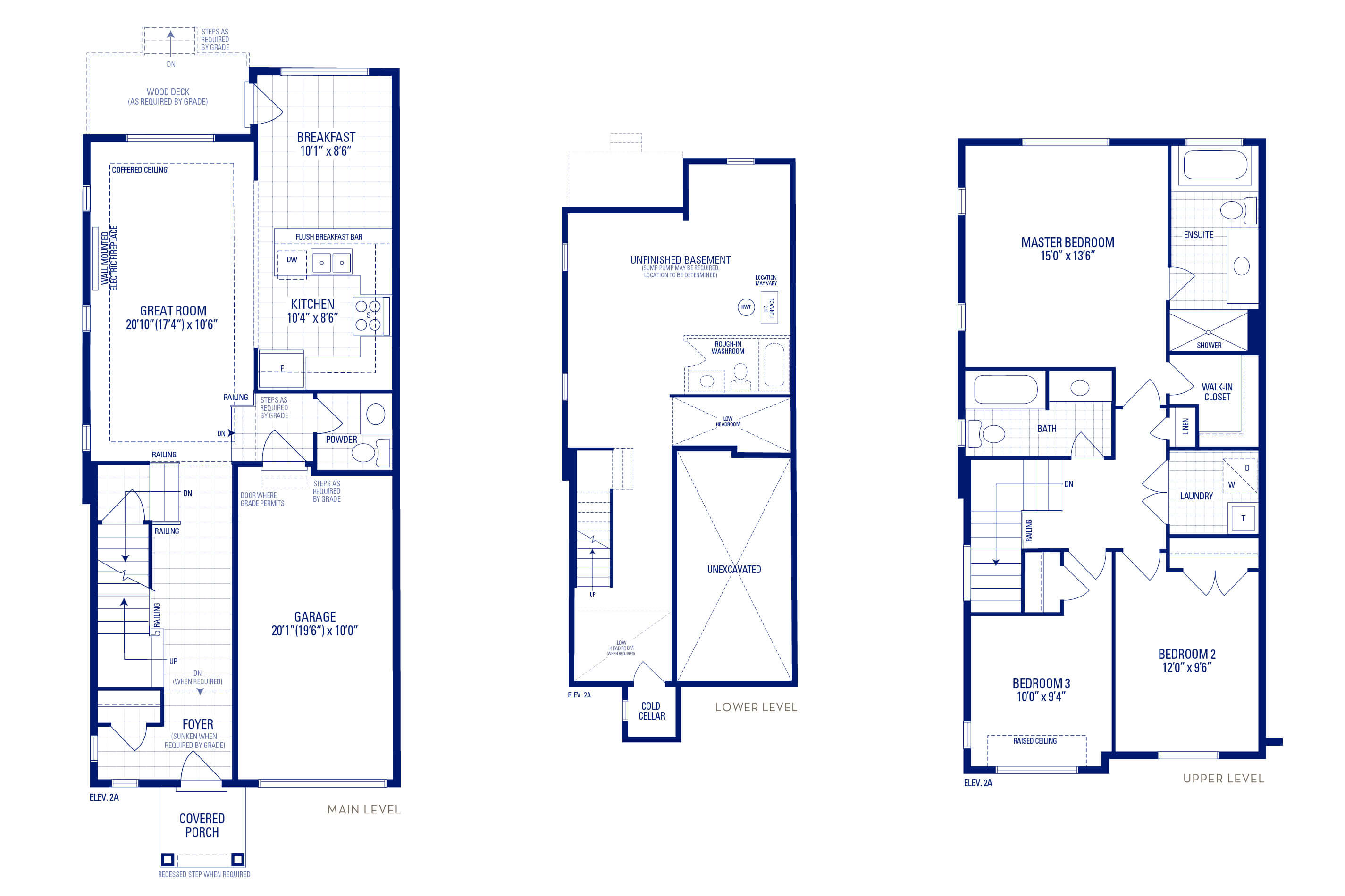 Glendale 20 Elev. 2A Floorplan