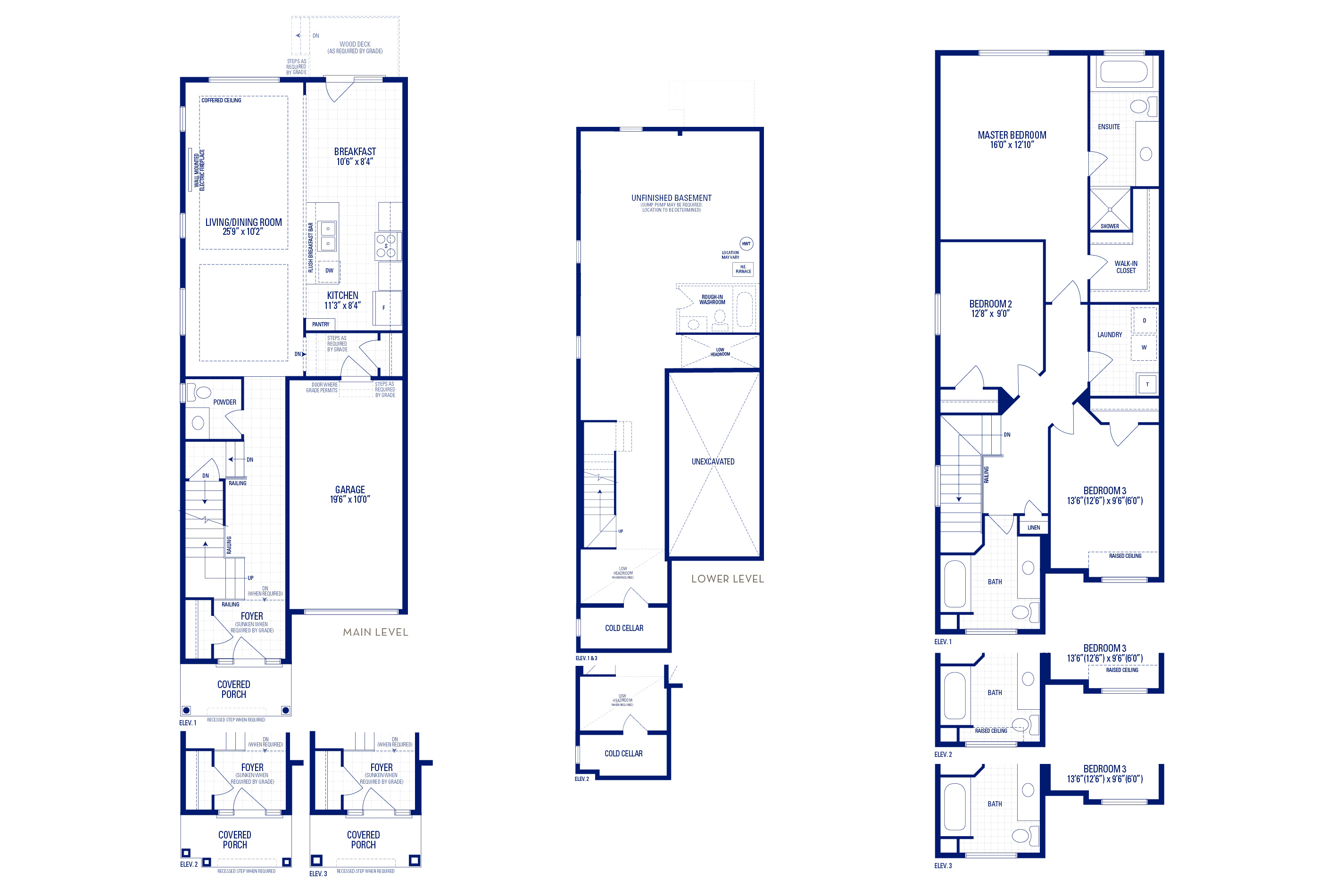 Glendale 6 Elev. 1 Floorplan