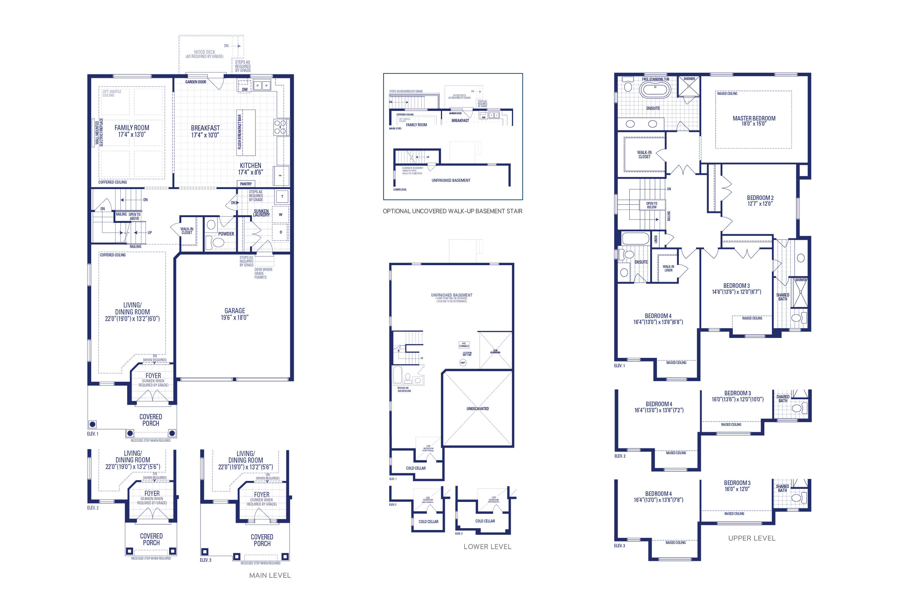 Grandview 2 Elev. 3 Floorplan