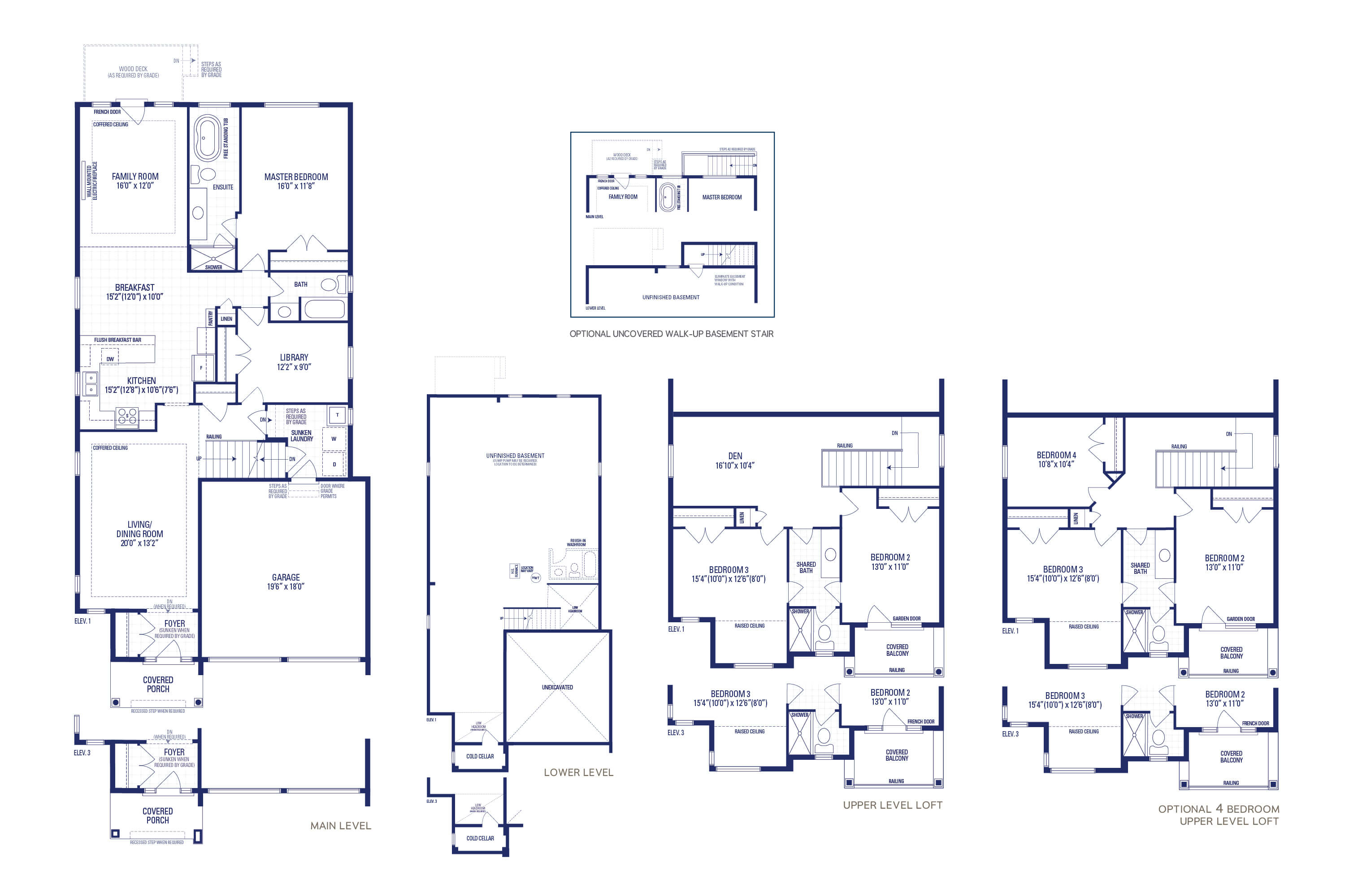 Grandview 7 Elev. 1 Floorplan