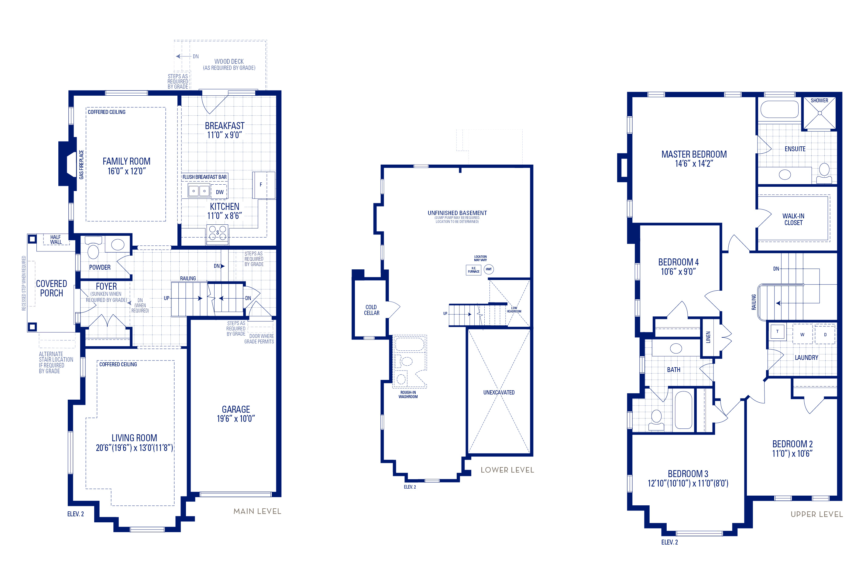 Heritage 12 Elev. 2 Floorplan