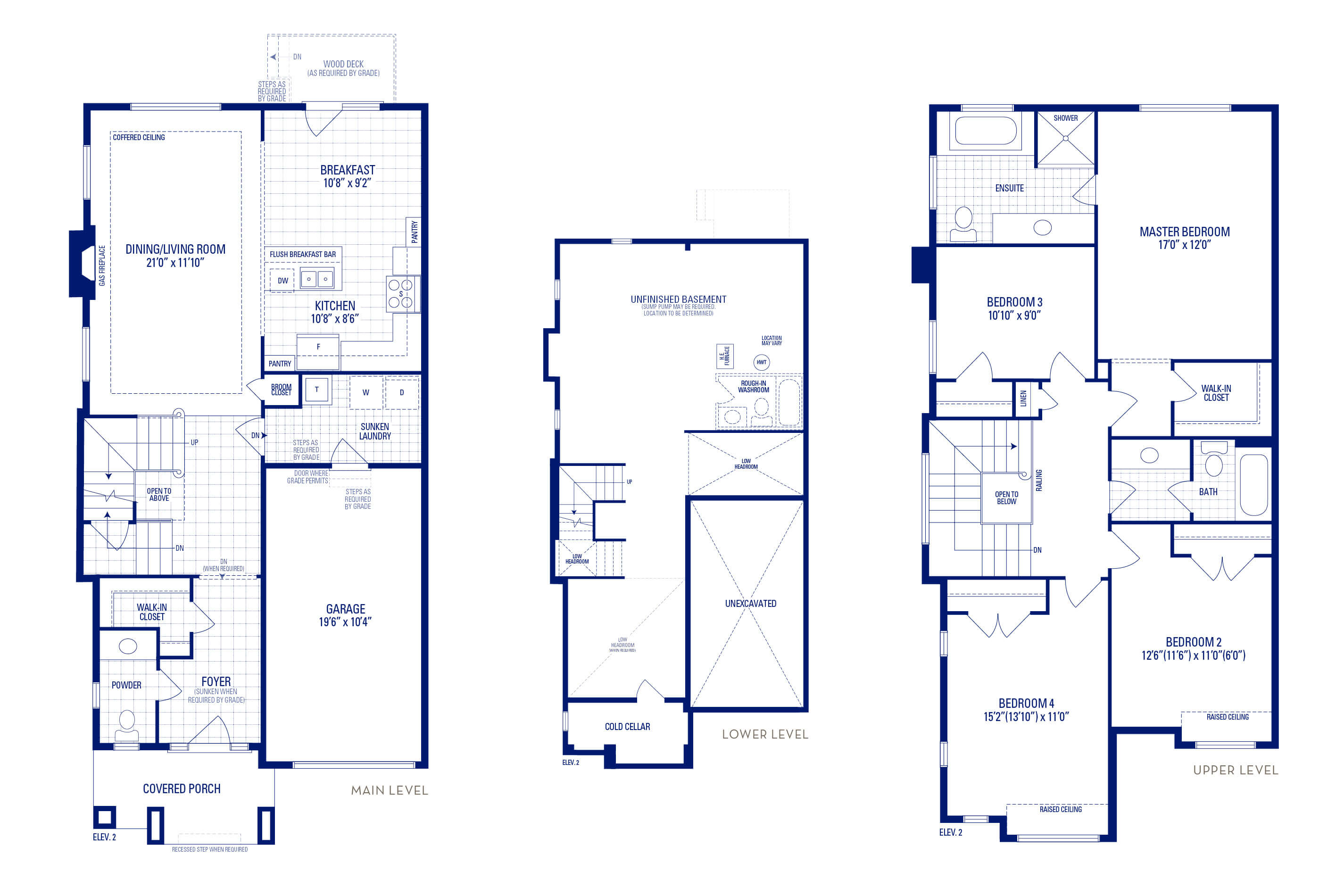 Heritage 30 Elev. 2 Floorplan