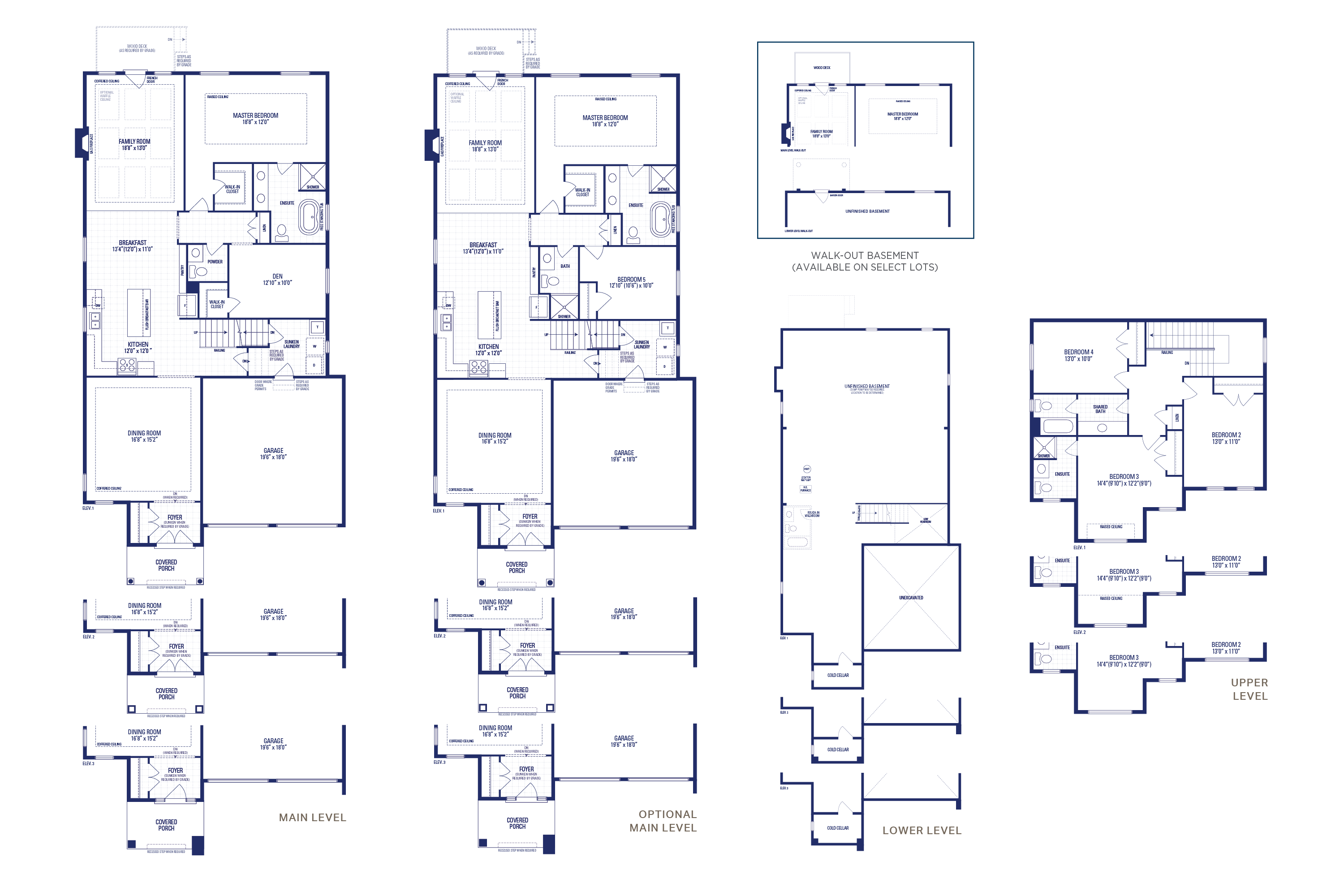 Legacy 1 Elev. 3 Floorplan