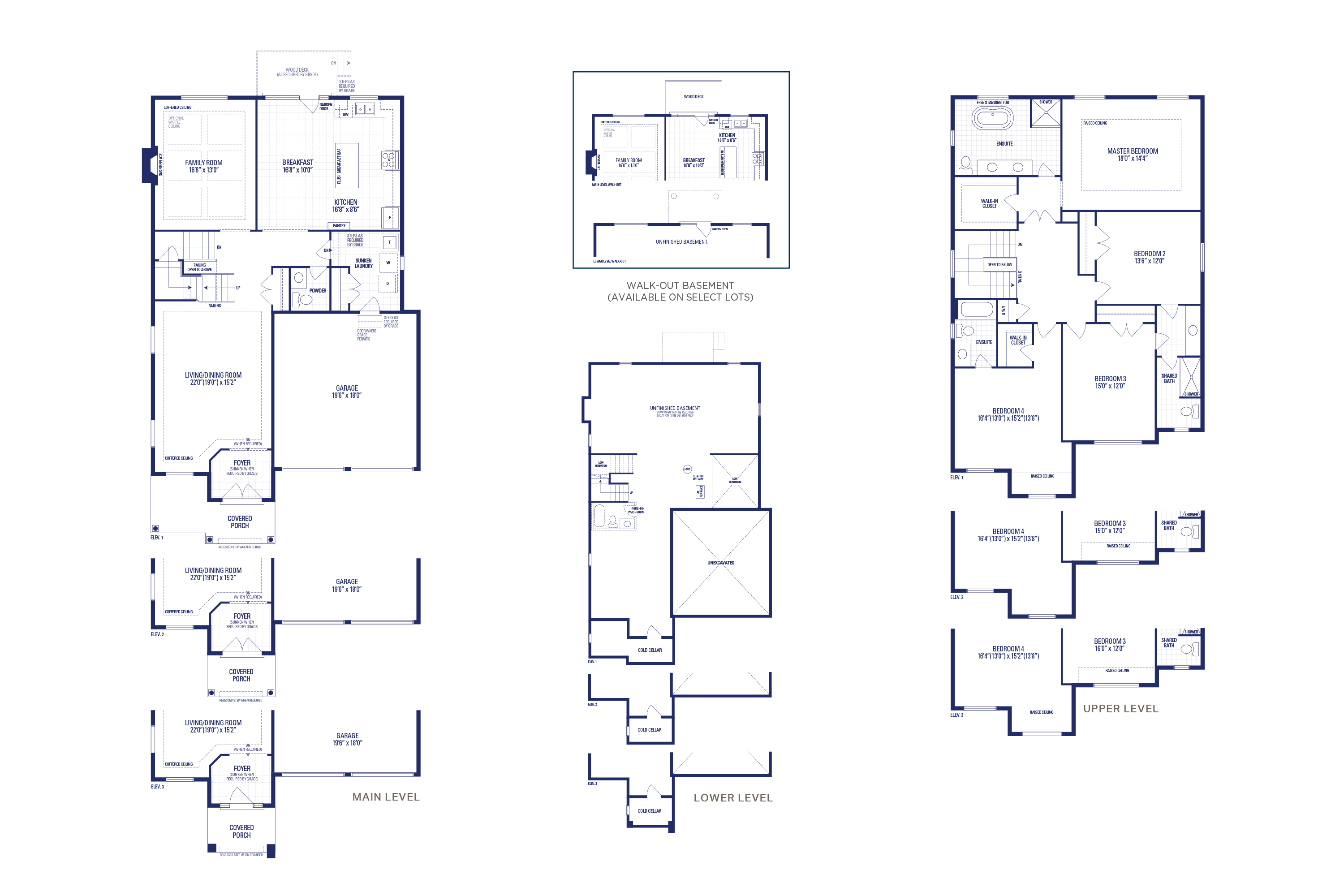 Legacy 3 Elev. 2 Floorplan