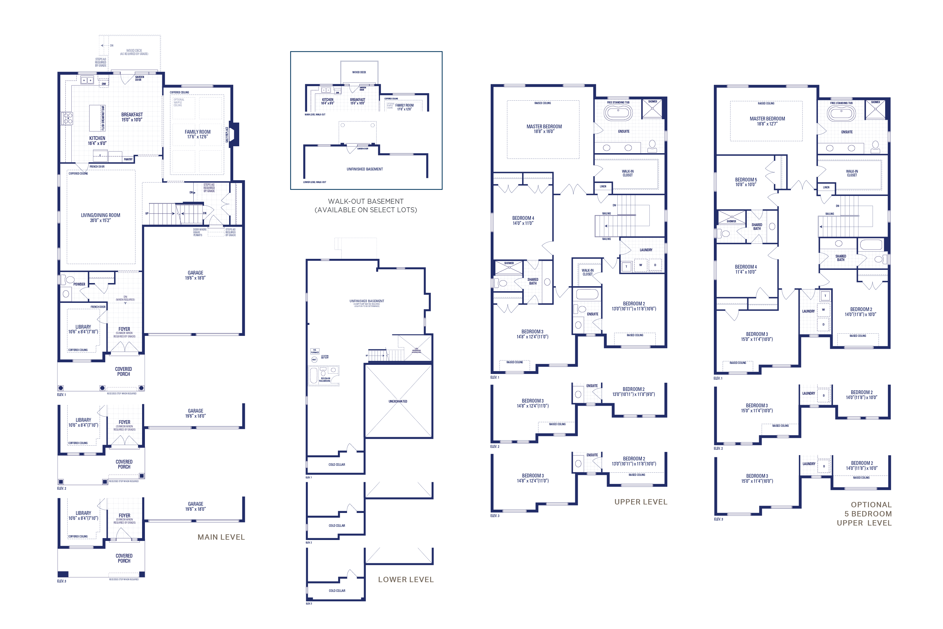 Legacy 4 Elev. 2 Floorplan