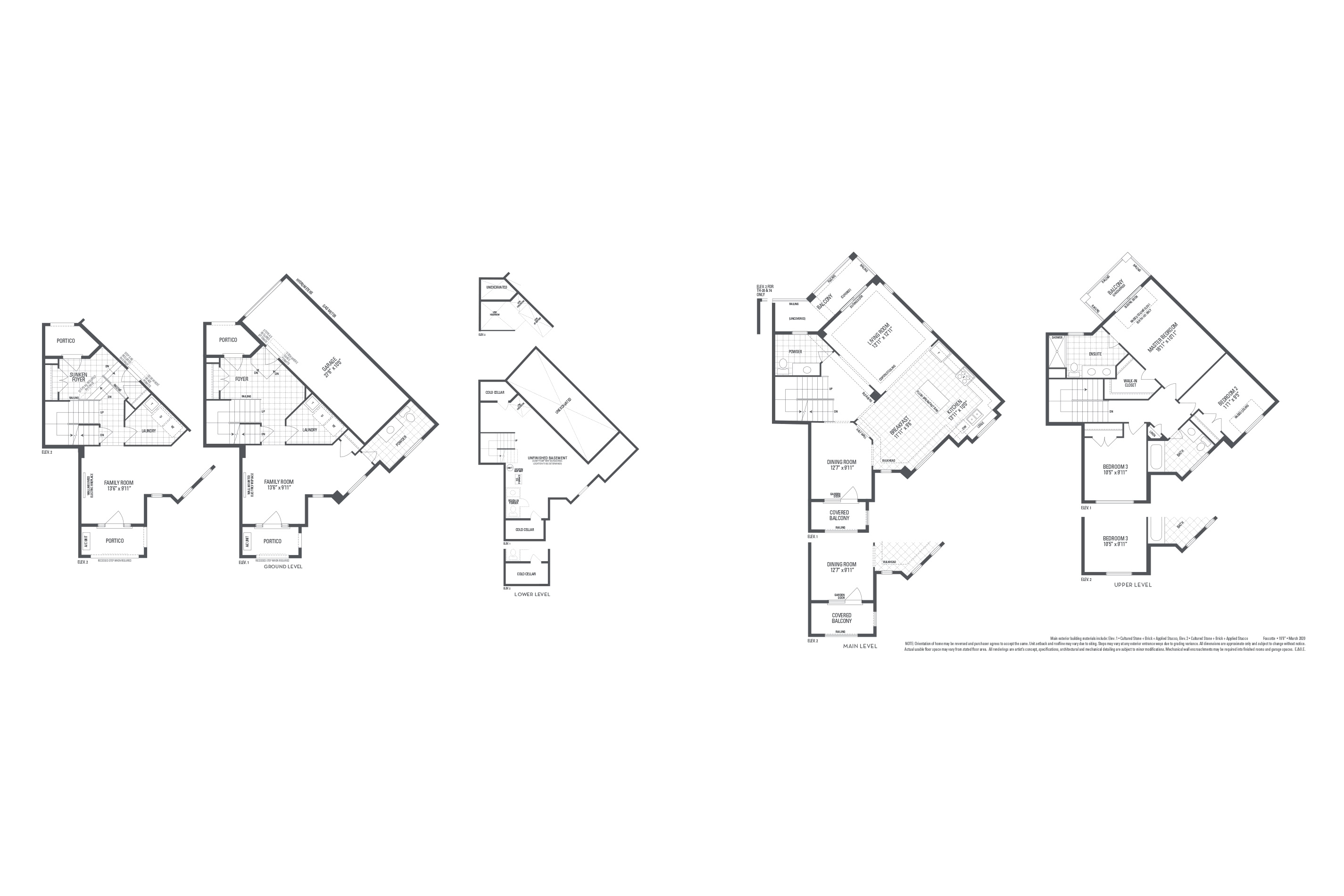 Liberty 08 Elev. 1 Floorplan