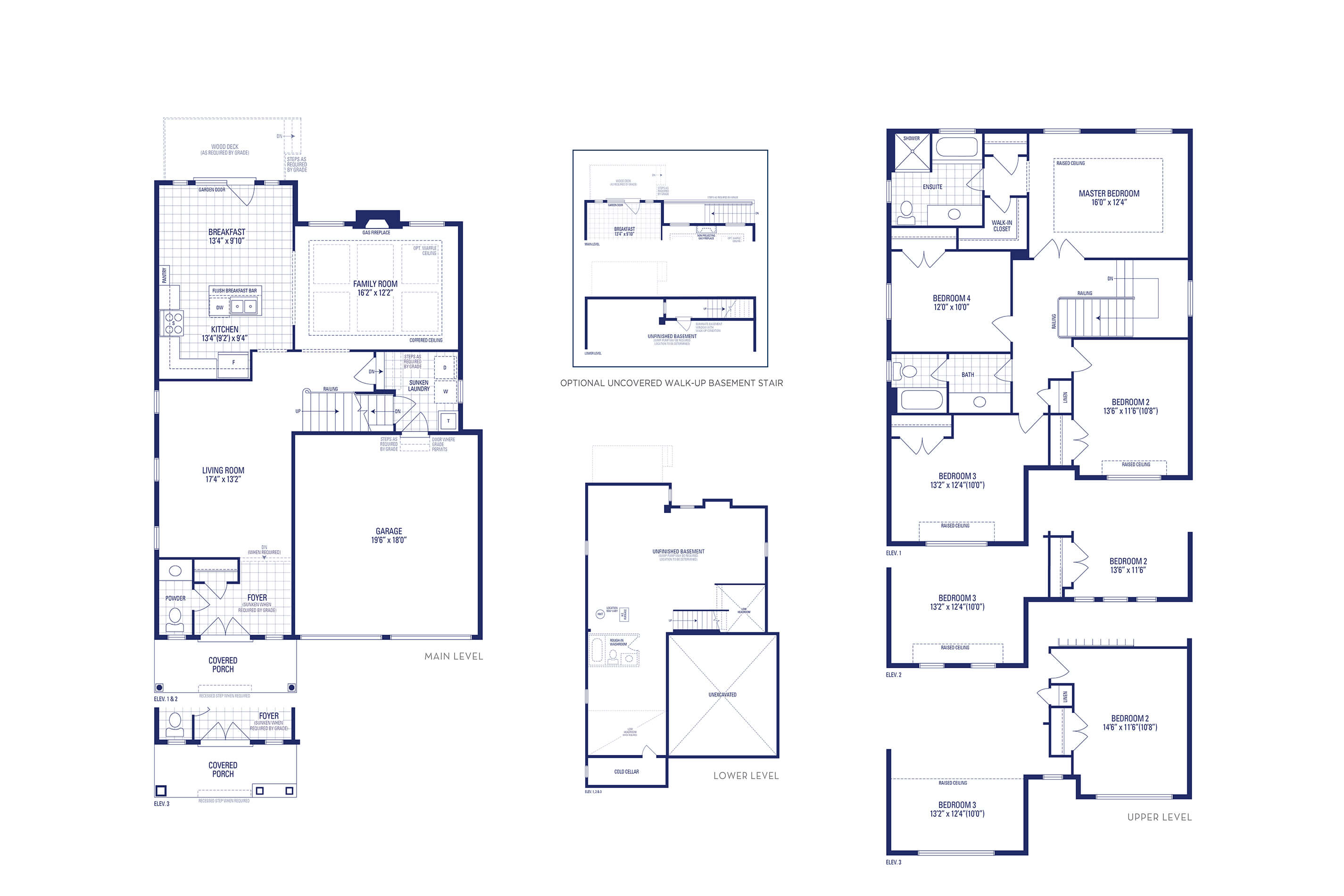 Lincoln 01 Elev. 2 Floorplan