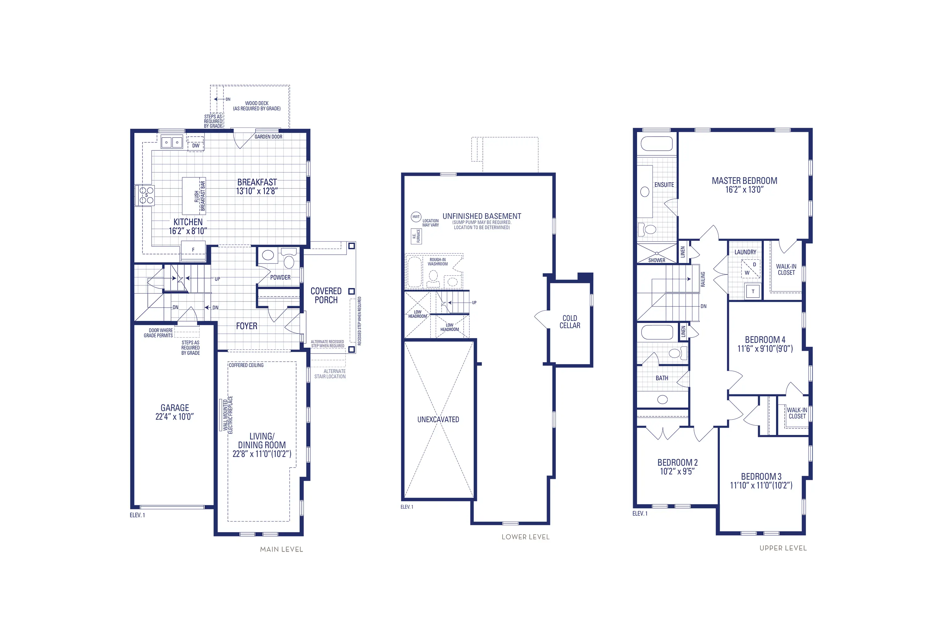 Lotus 12 Elev. 1 Floorplan