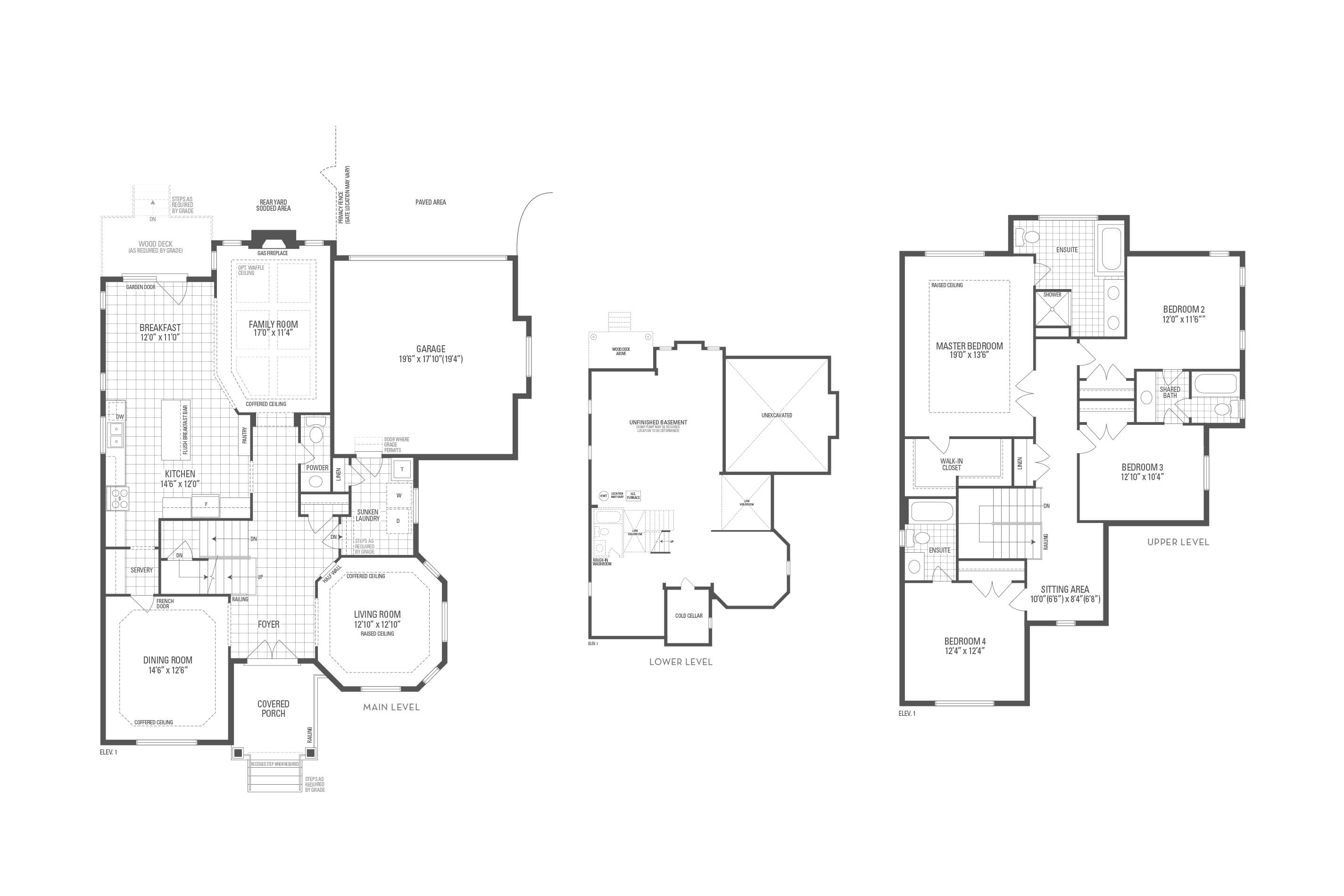 Manhattan 14 Elev. 1 Floorplan