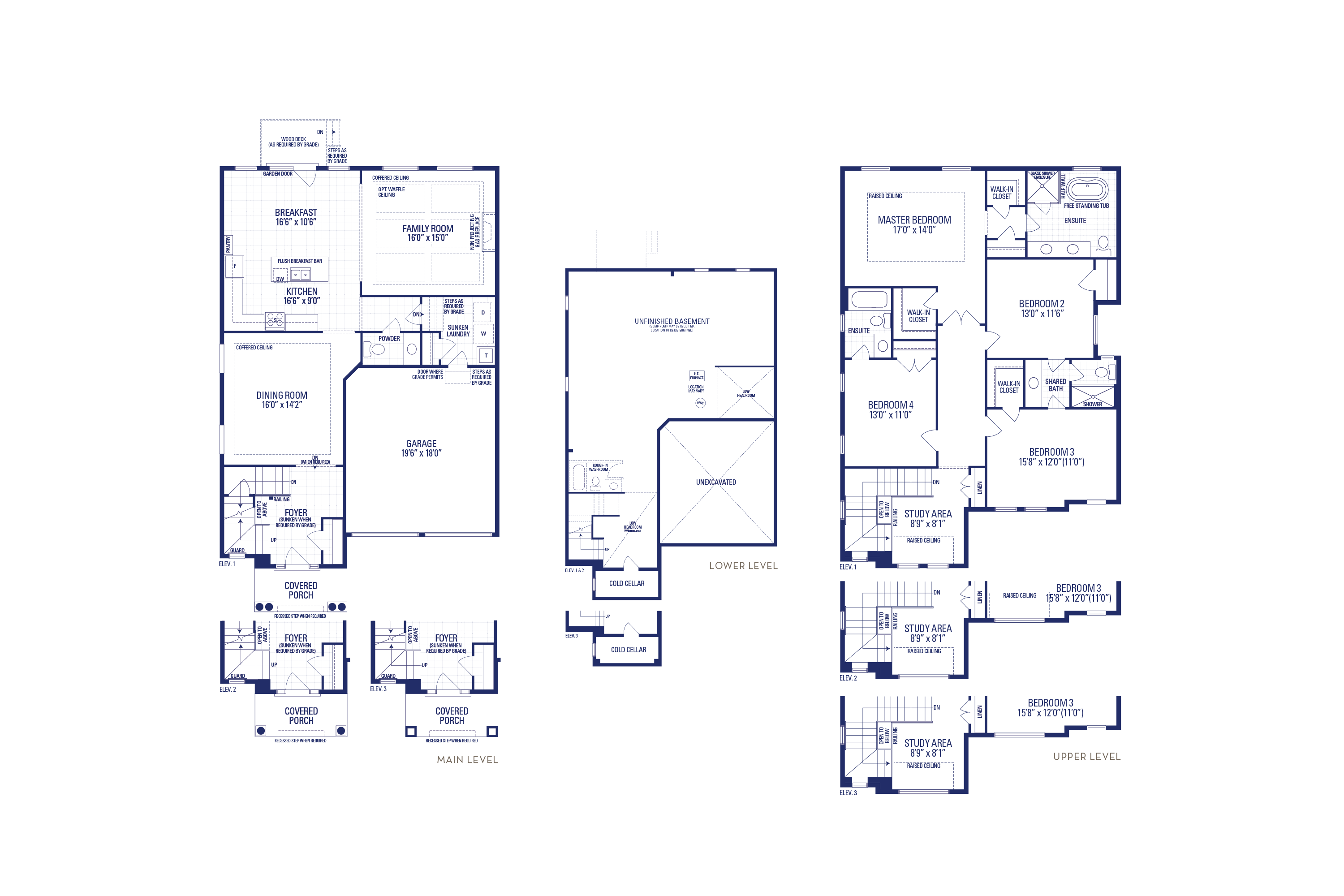 Marquis 2 Elev. 3 Floorplan