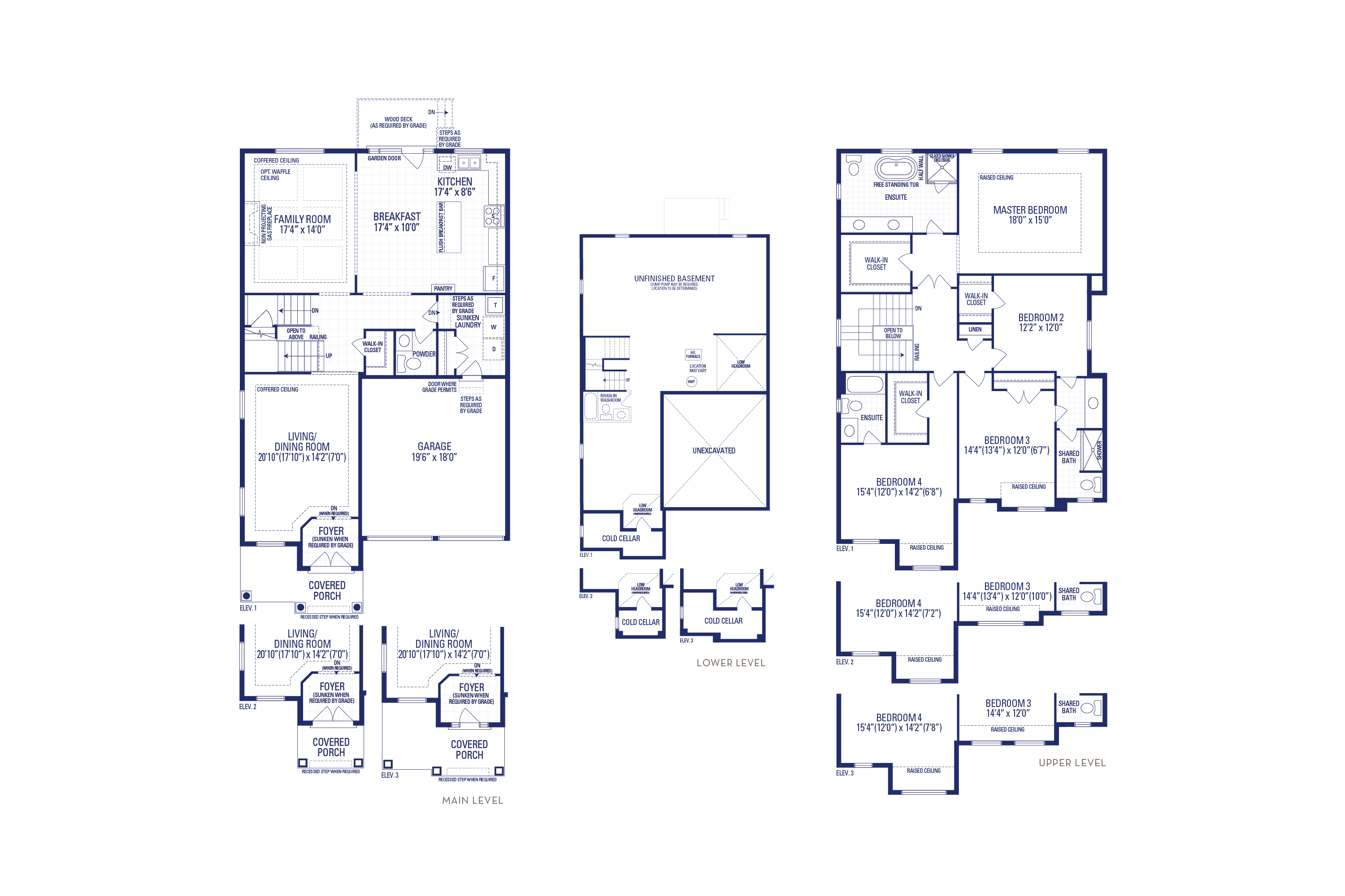 Marquis 3 Elev. 3 Floorplan