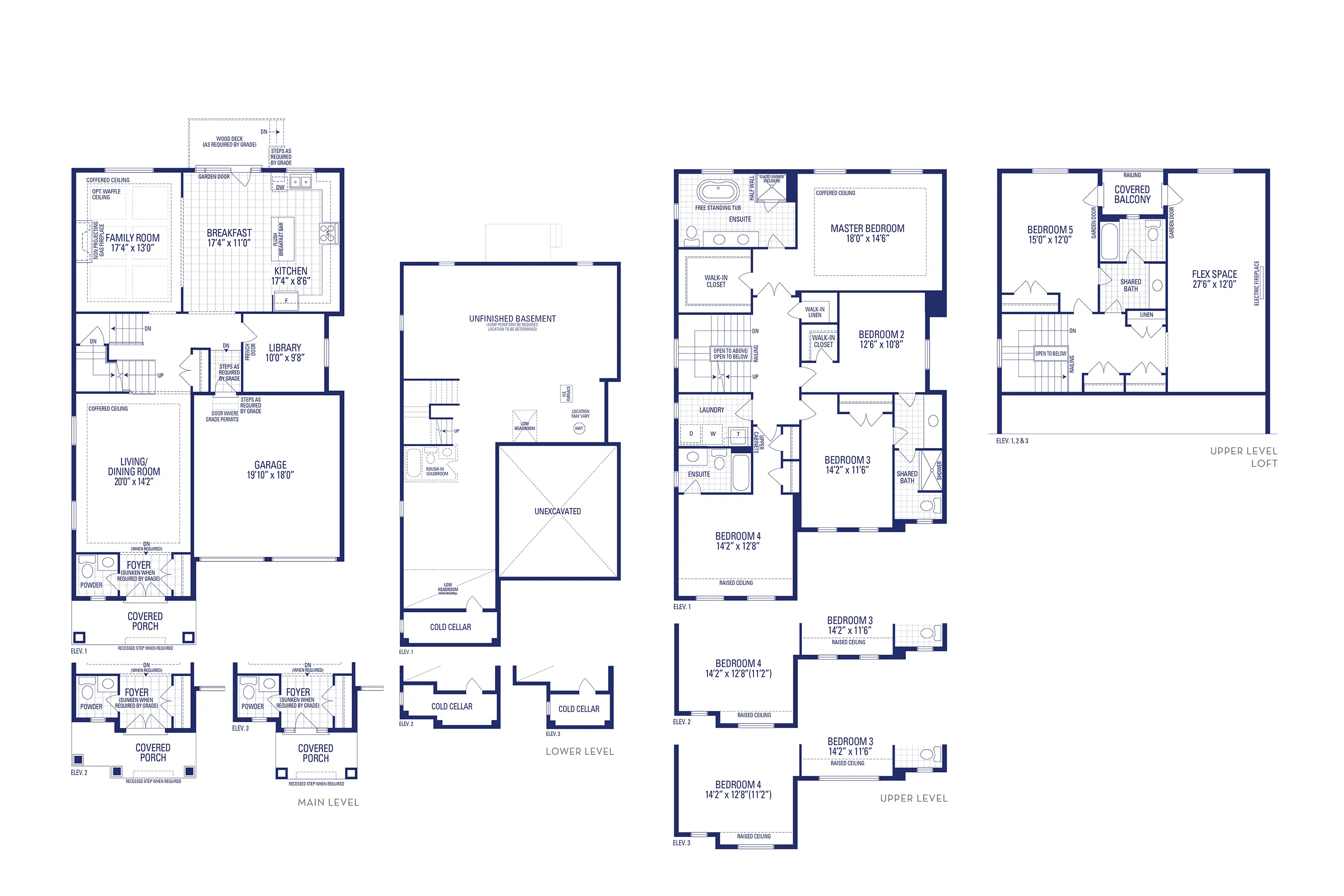 Marquis 7 Elev. 3 Floorplan