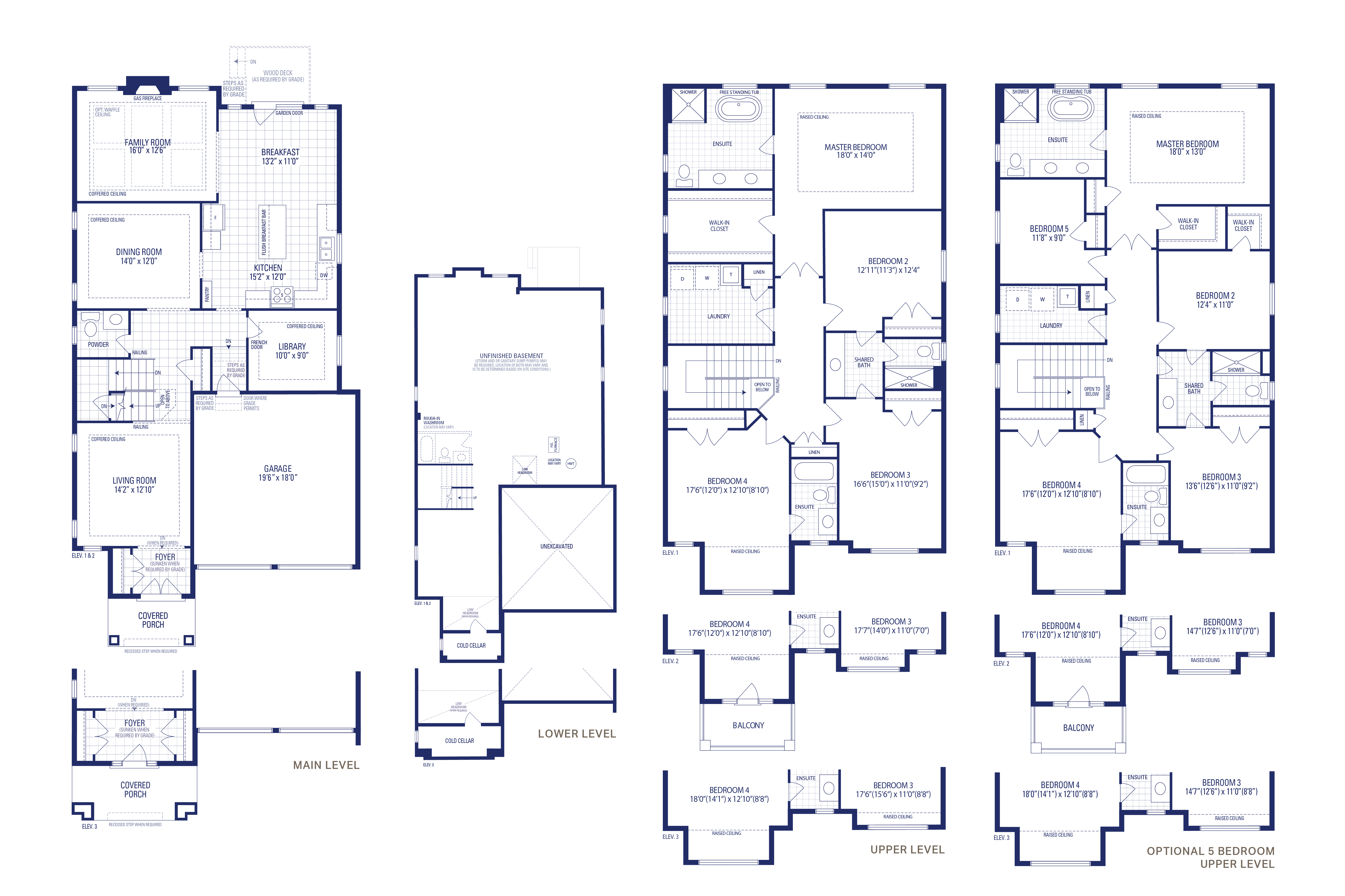 Monaco 3 Elev. 1 Floorplan