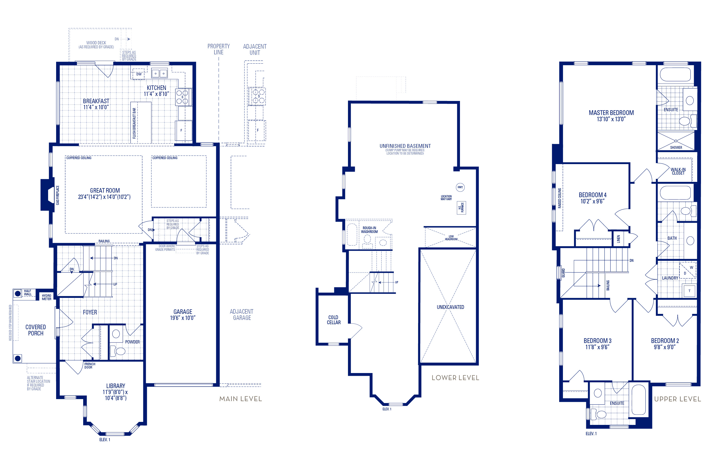 Newberry 12 Elev. 1 Floorplan