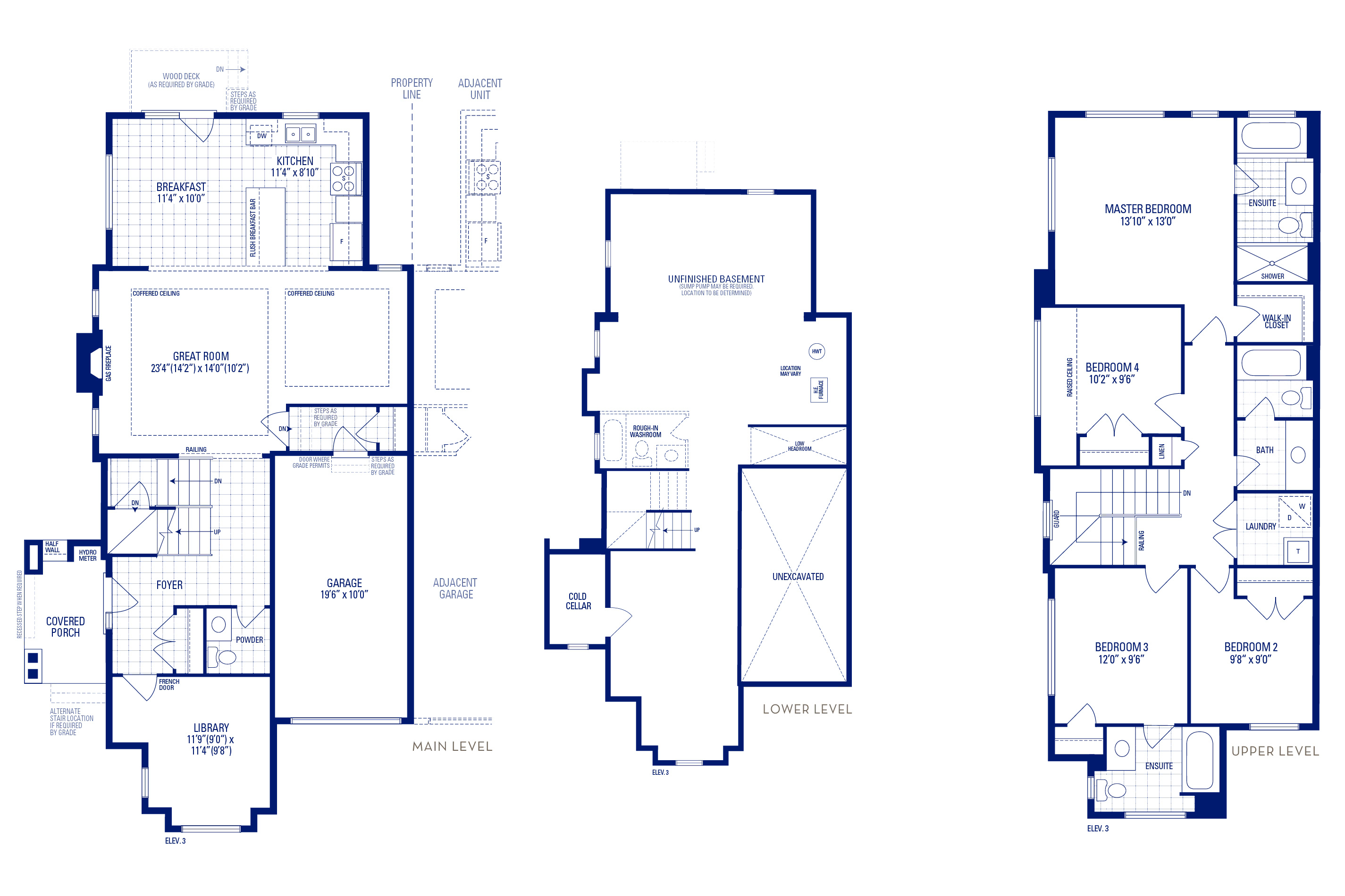 Newberry 12 Elev. 3 Floorplan