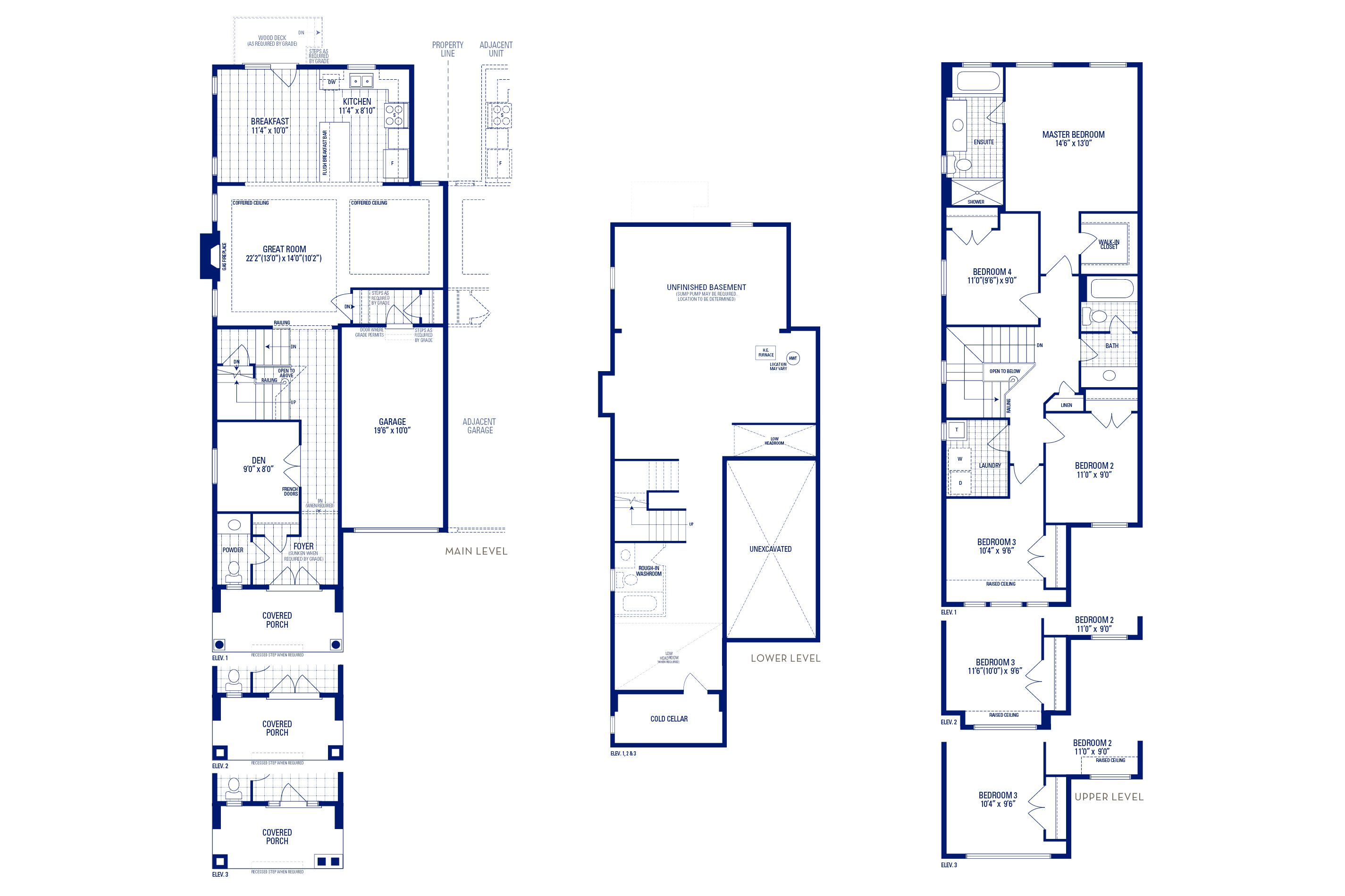 Newberry 2 Elev. 3 Floorplan