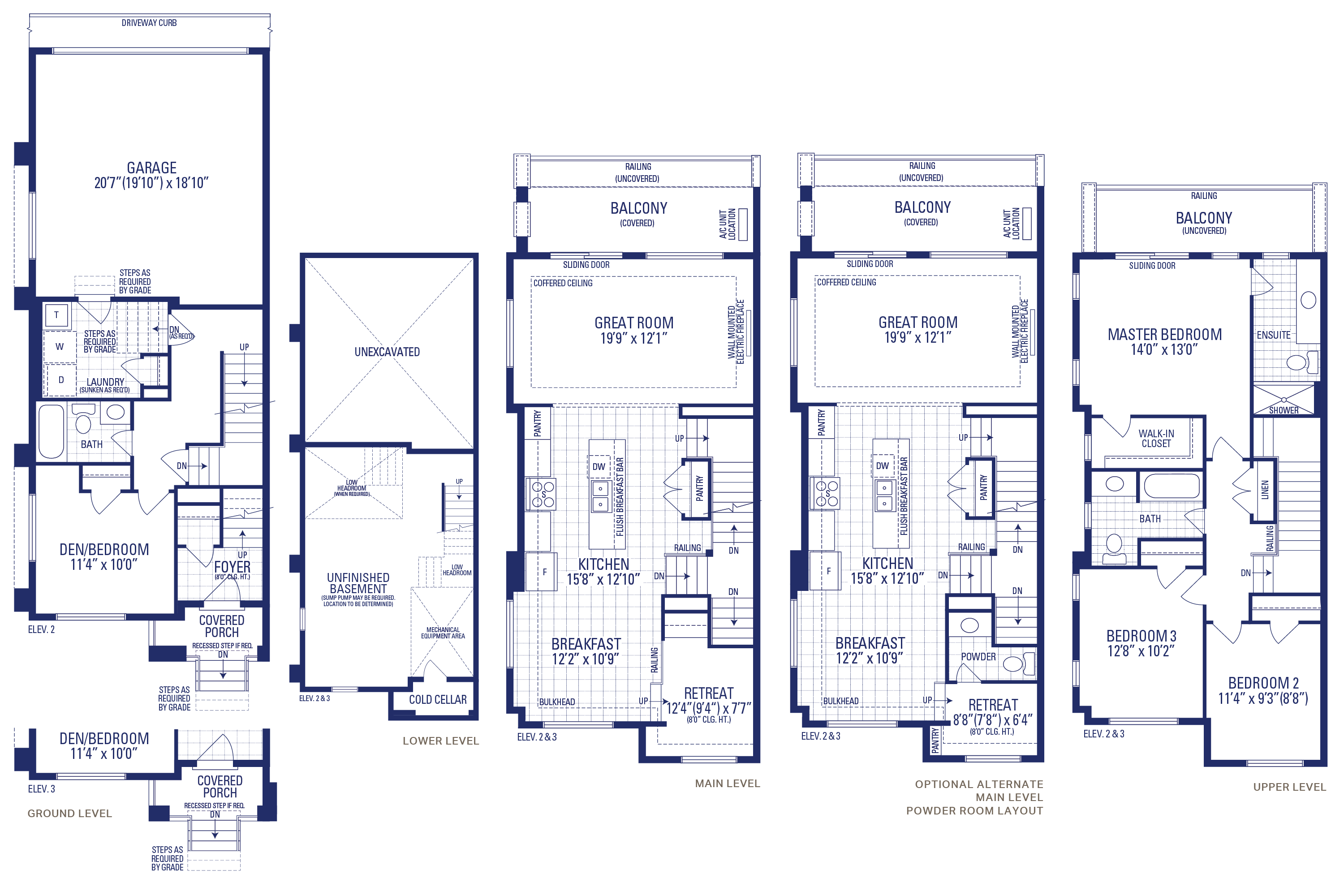 Pearl 20 Elev. 2 Floorplan