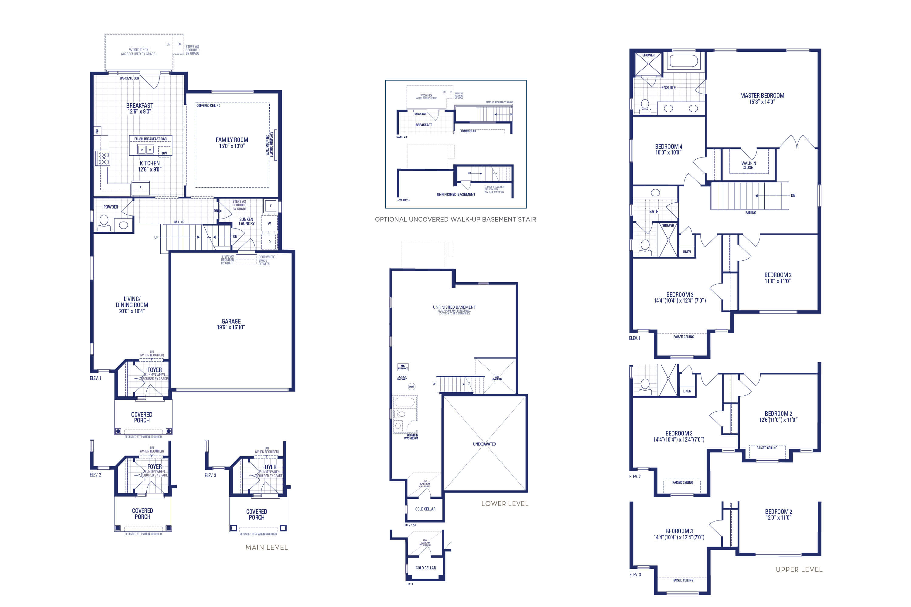 Preston 1 Elev. 2 Floorplan