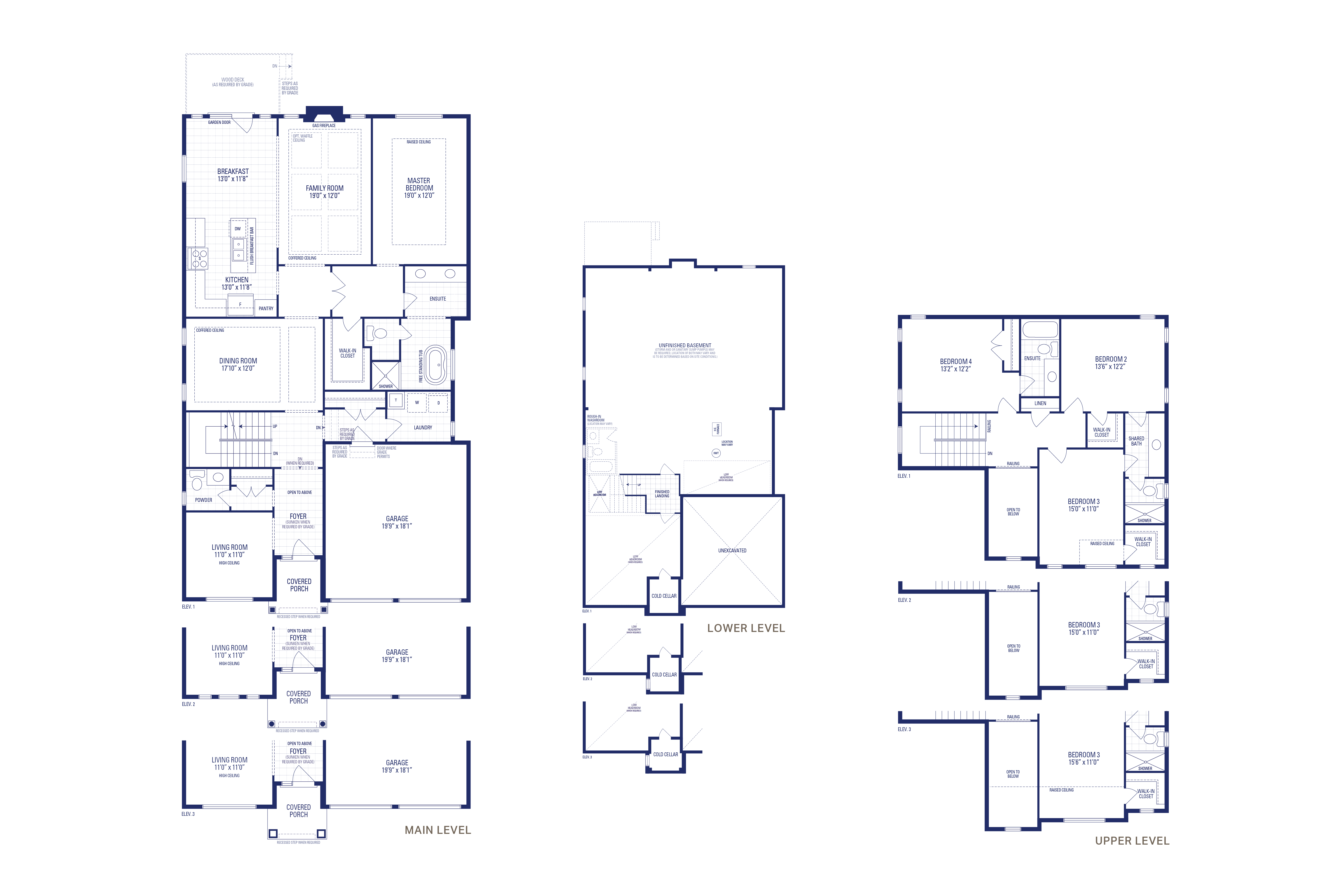 Riviera 5 Elev. 3 Floorplan