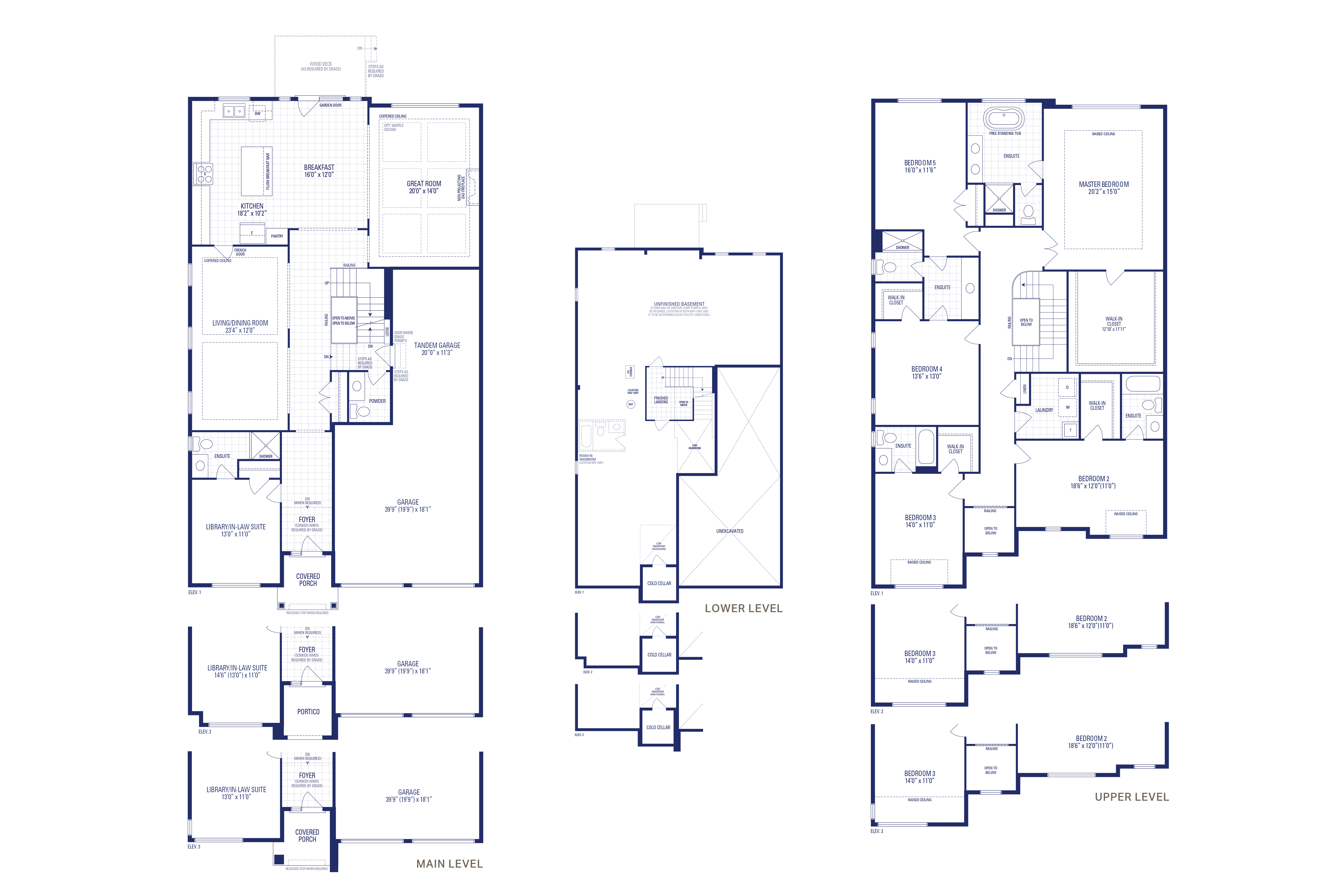 Riviera 6 Elev. 3 Floorplan