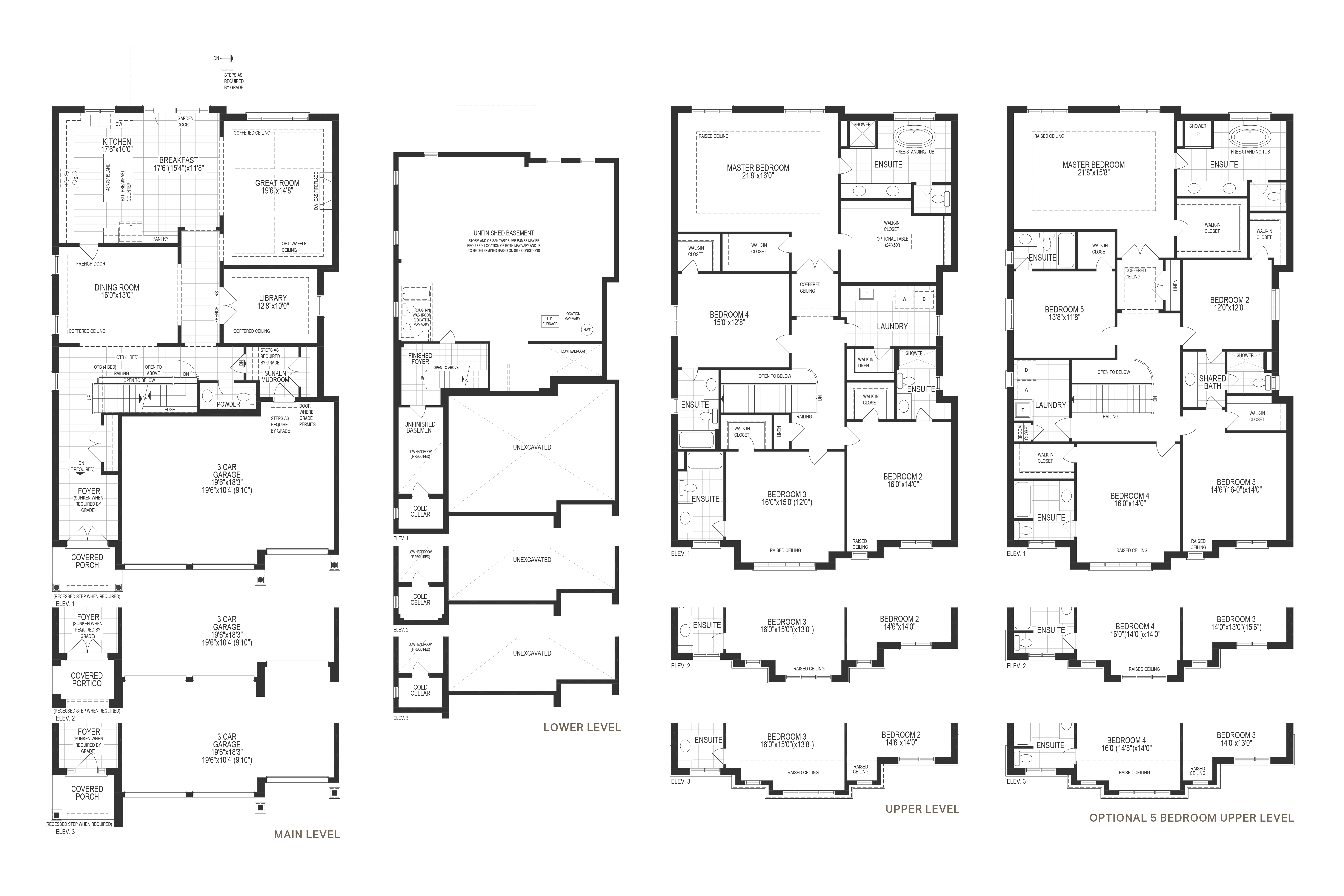 Riviera 7 Elev. 1 Floorplan