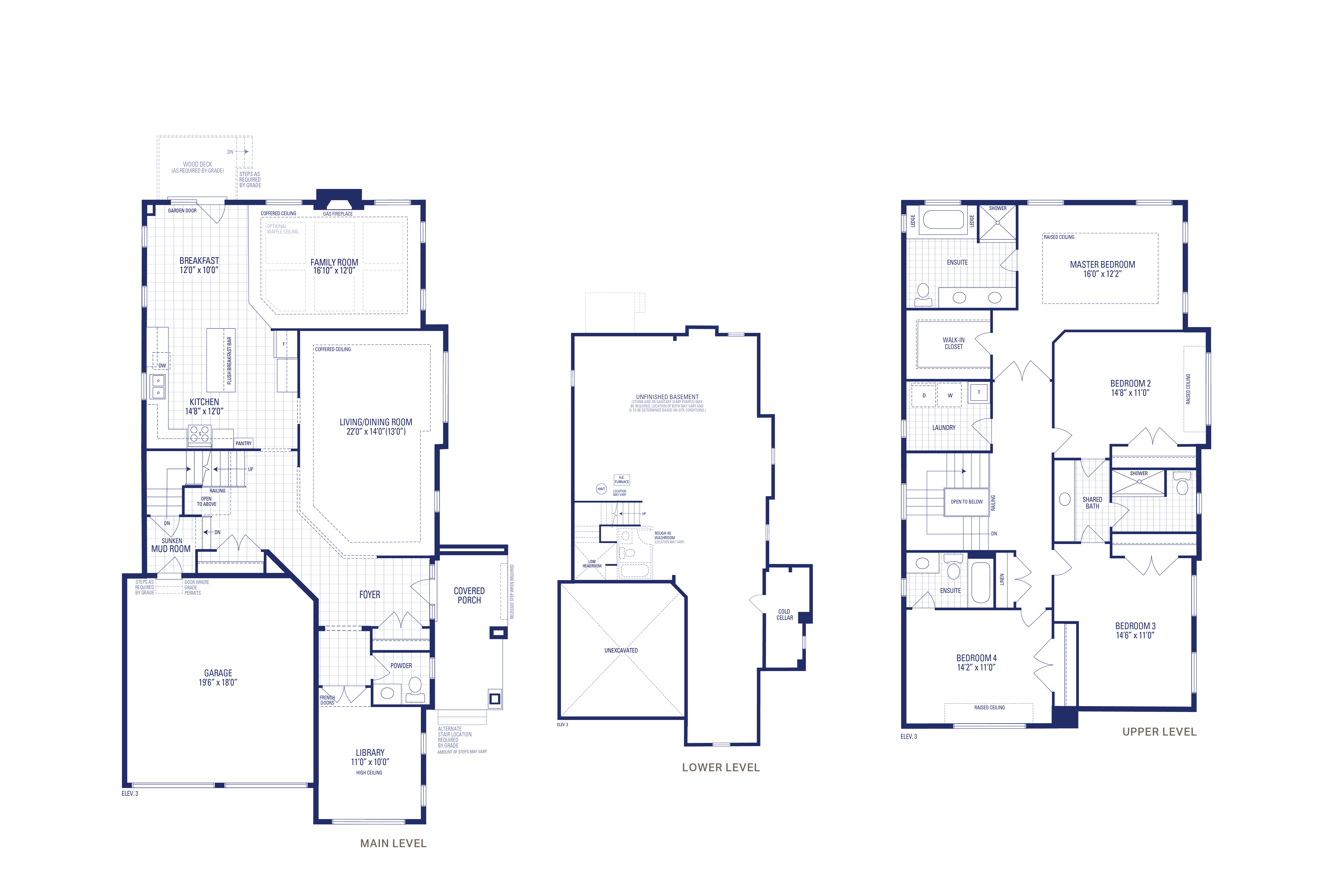 Seville 12 Elev. 3 Floorplan