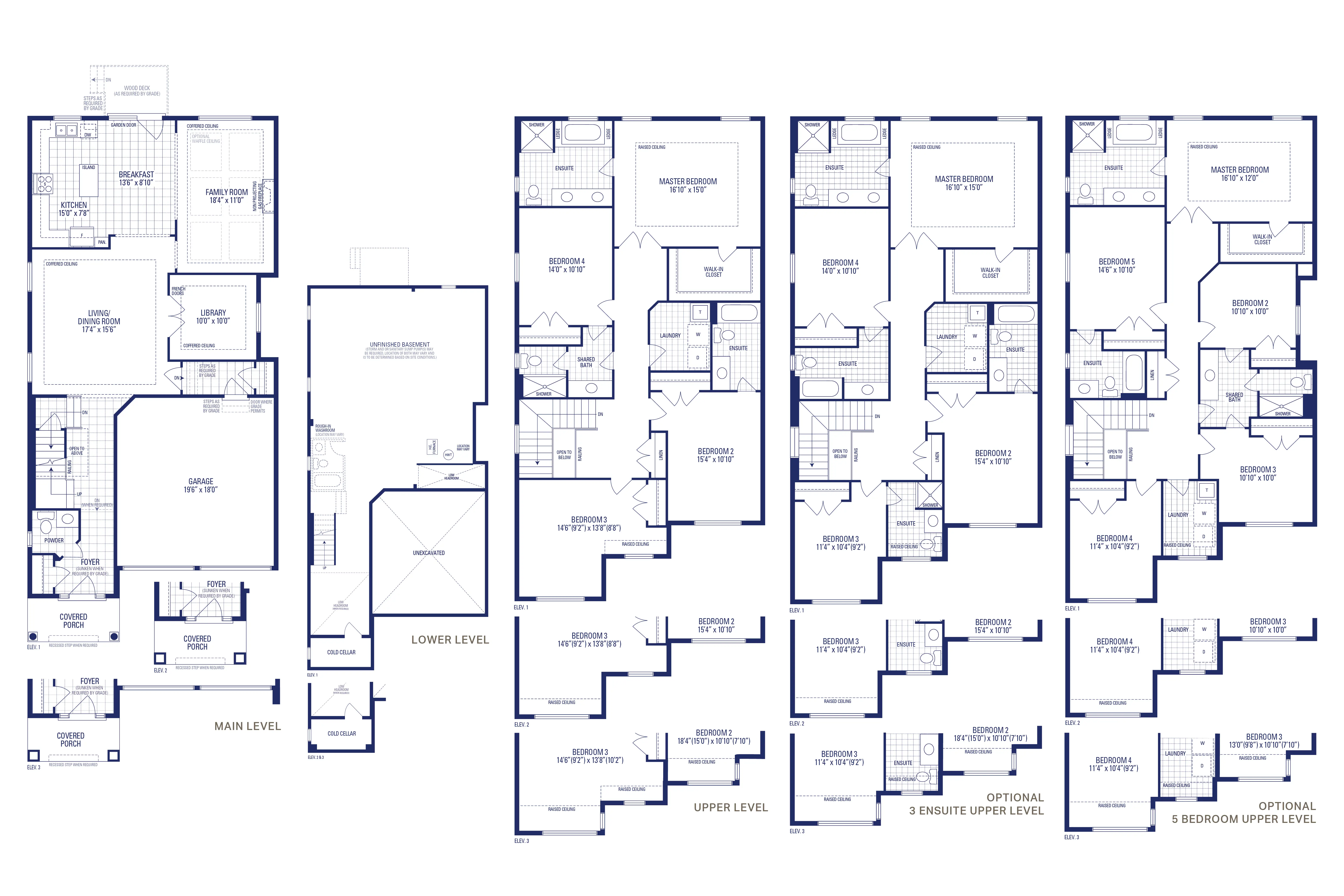 Seville 3 Elev. 2 Floorplan