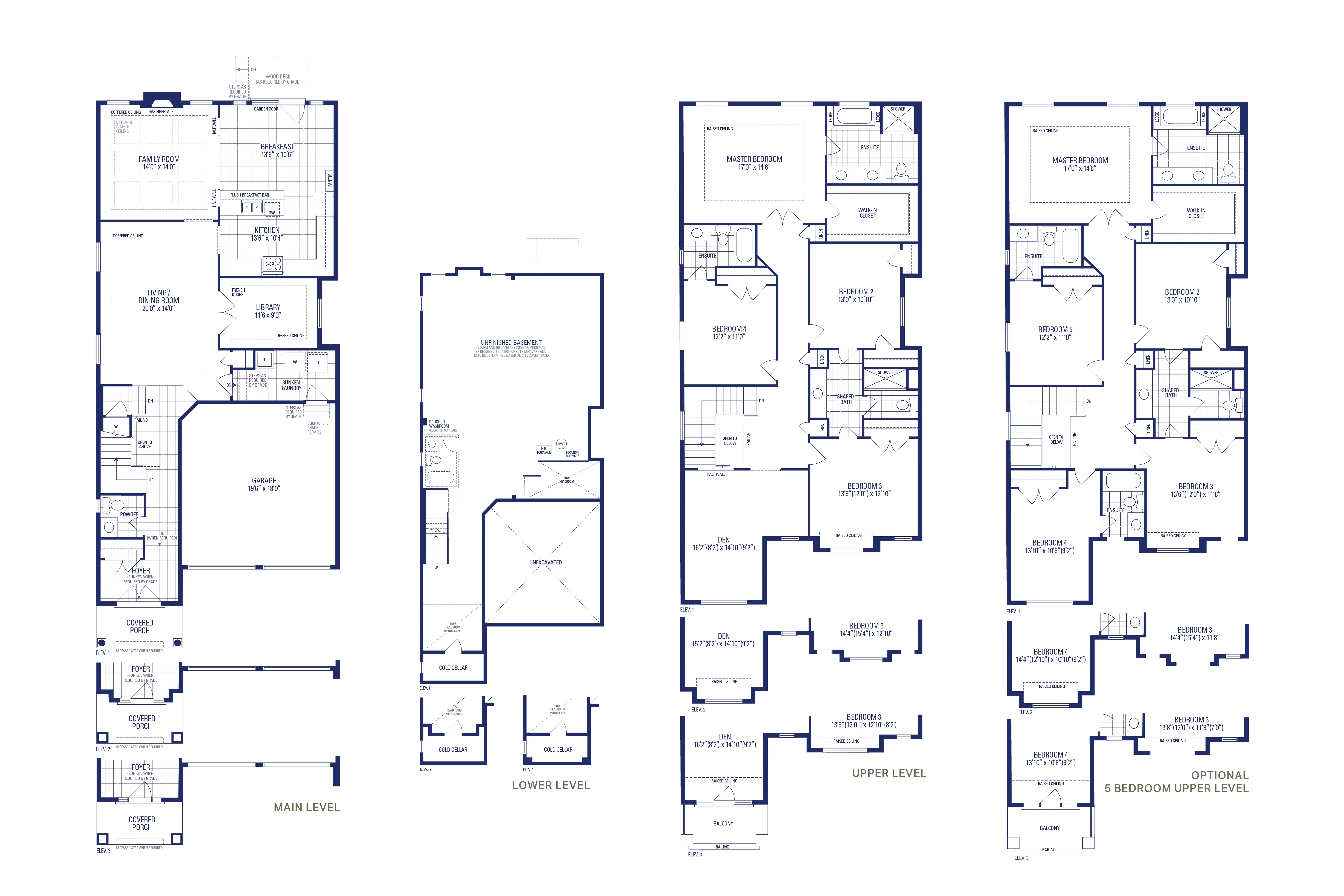 Seville 5 Elev. 3 Floorplan