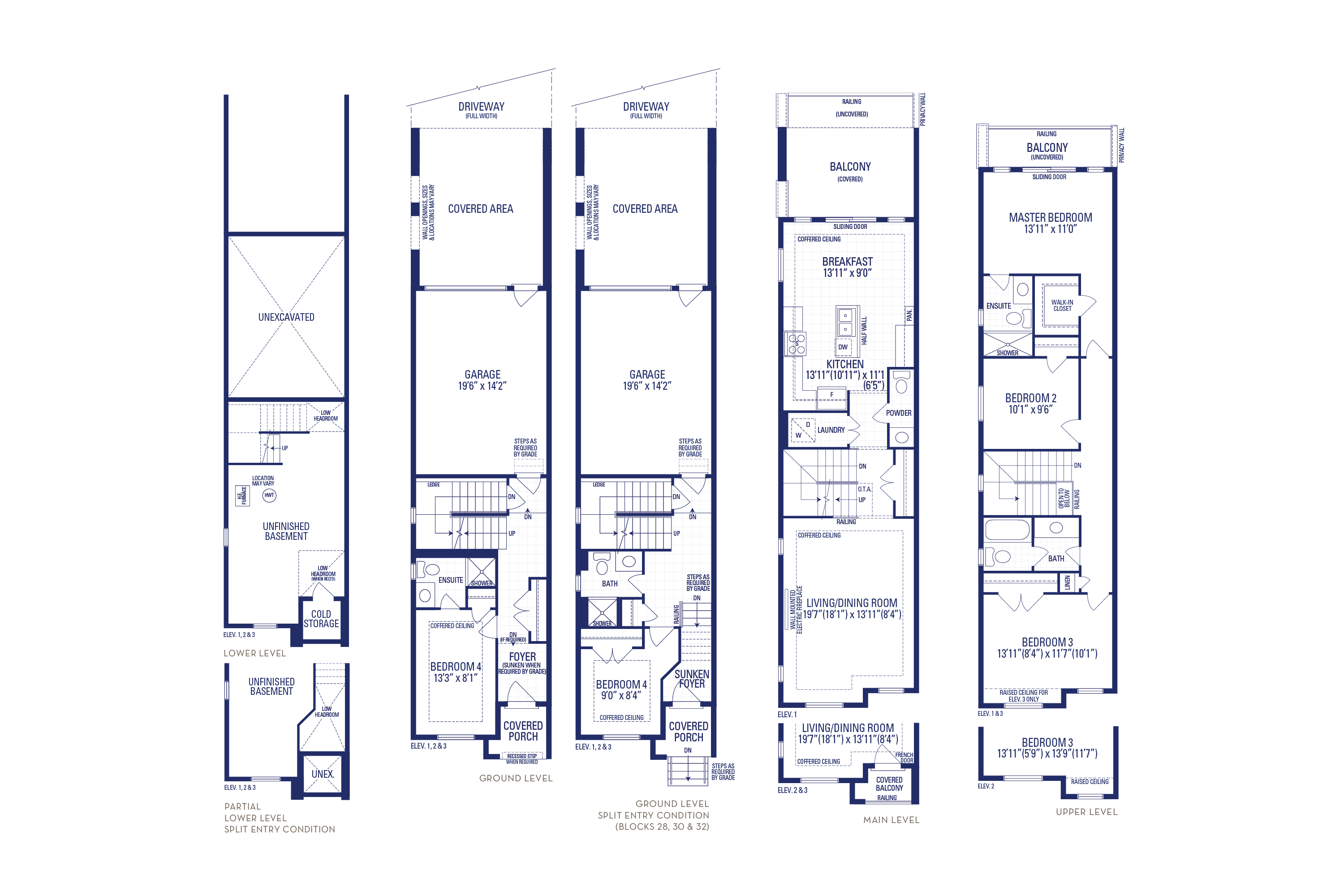 Siena 4E Elev. 2 Floorplan