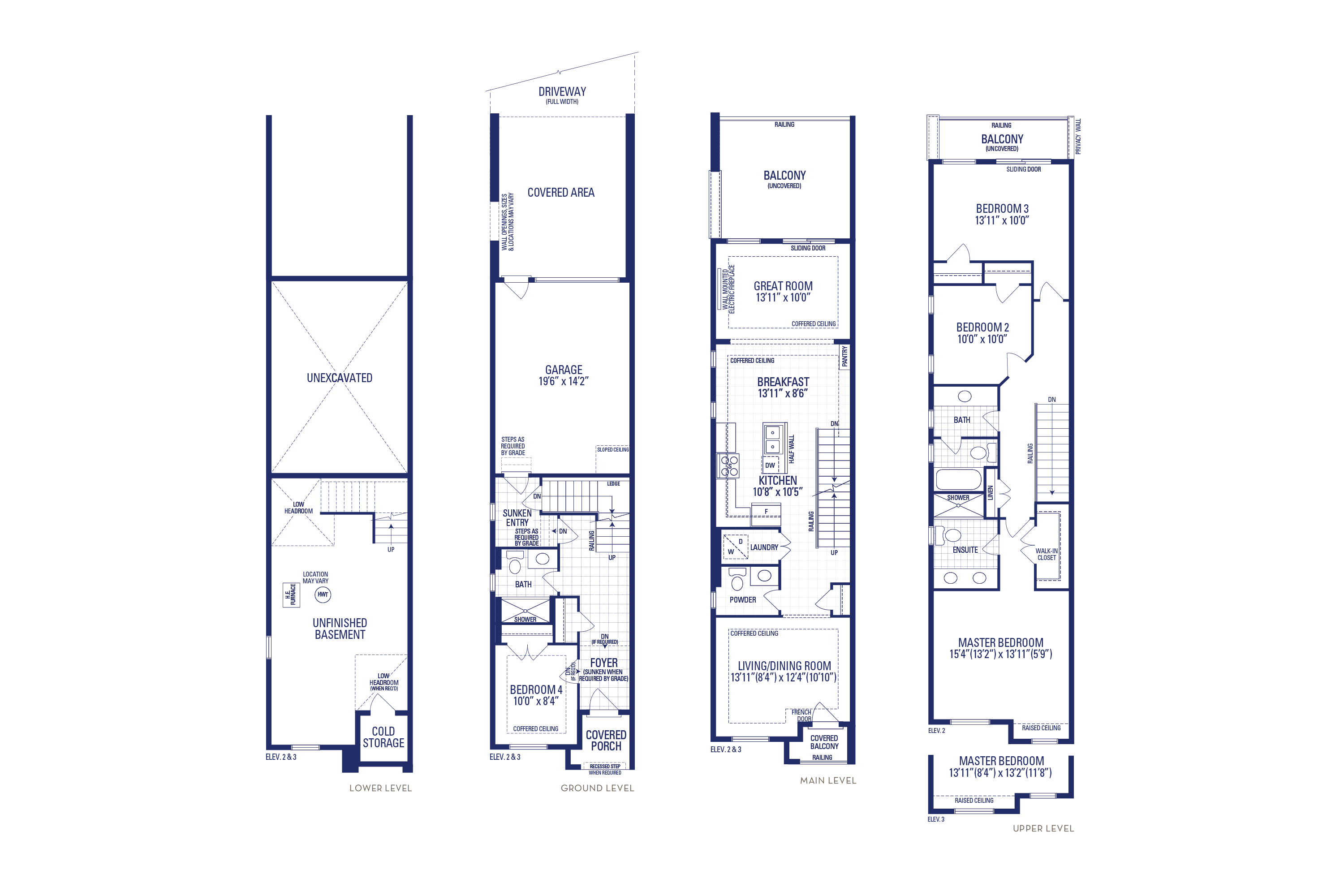 Siena 6E Elev. 2 Floorplan