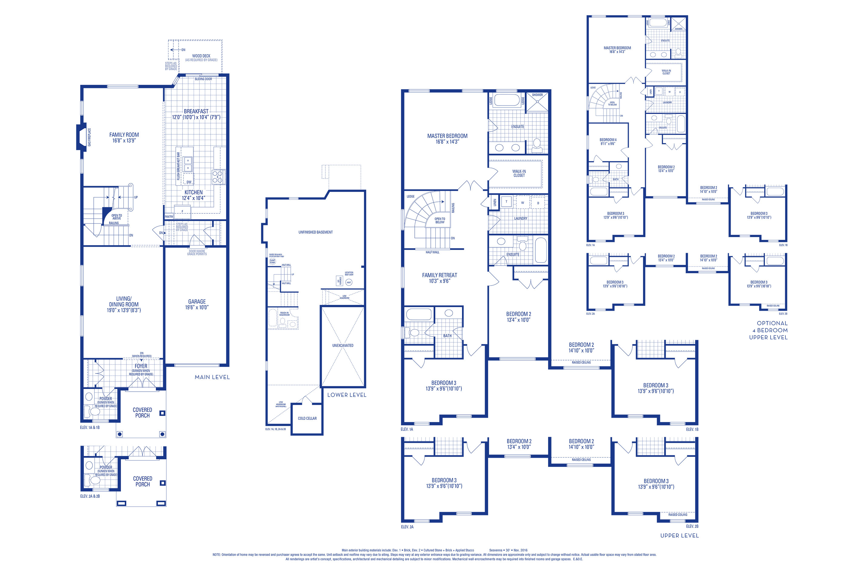 Sutton 07 Elev. 2A Floorplan