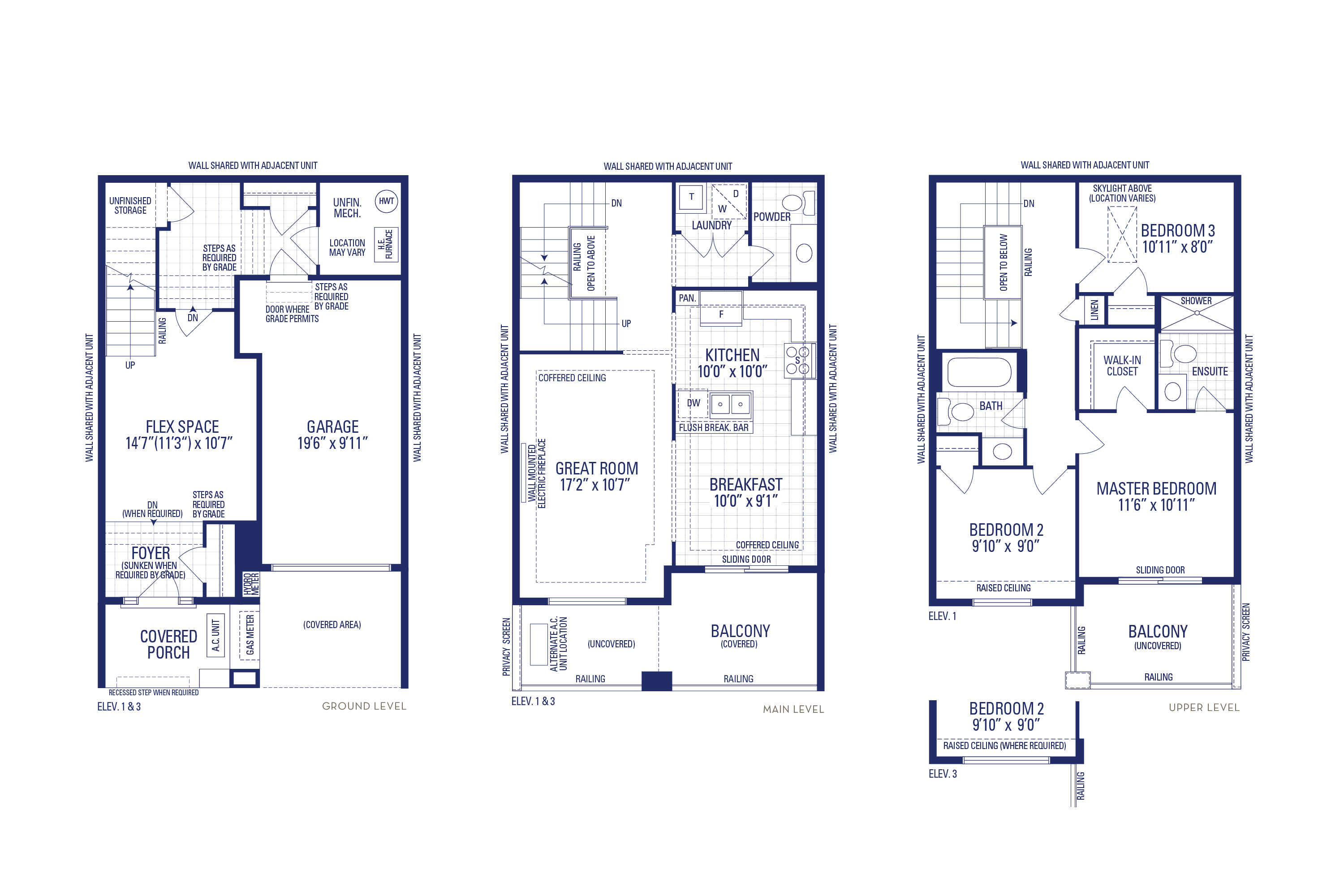Verona 1 Elev. 3 Floorplan