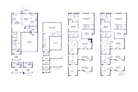 Bentley 1 Elev. 2 Floorplan Thumbnail