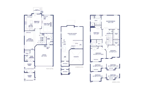 Bentley 2 Elev. 3 Floorplan Thumbnail