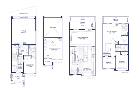 Encore 1 Elev. 3 Floorplan Thumbnail