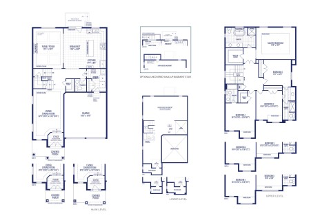 Grandview 2 Elev. 3 Floorplan Thumbnail