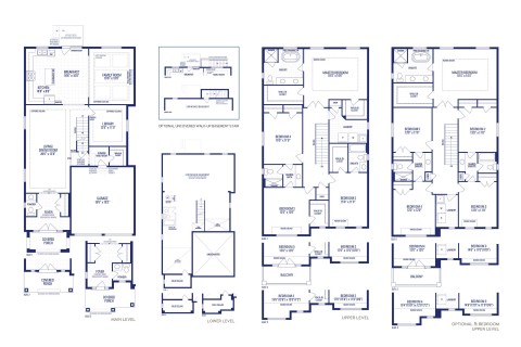 Grandview 4 Elev. 1 Floorplan Thumbnail