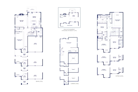 Legacy 2 Elev. 1 Floorplan Thumbnail