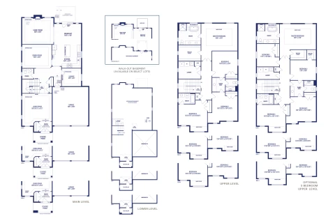 Legacy 5 Elev. 3 Floorplan Thumbnail